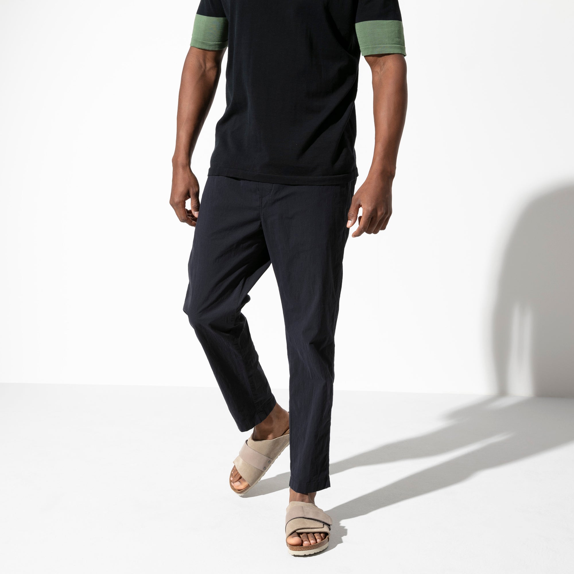 Kyoto Nubuck/Suede Leather in Taupe - Milu James St