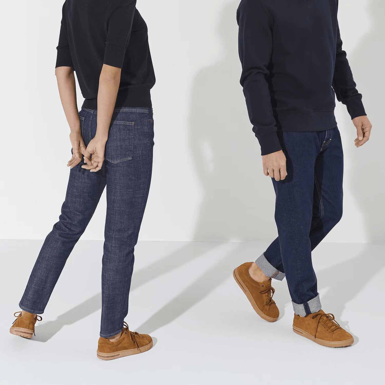 Bend Low Suede Leather in Mink