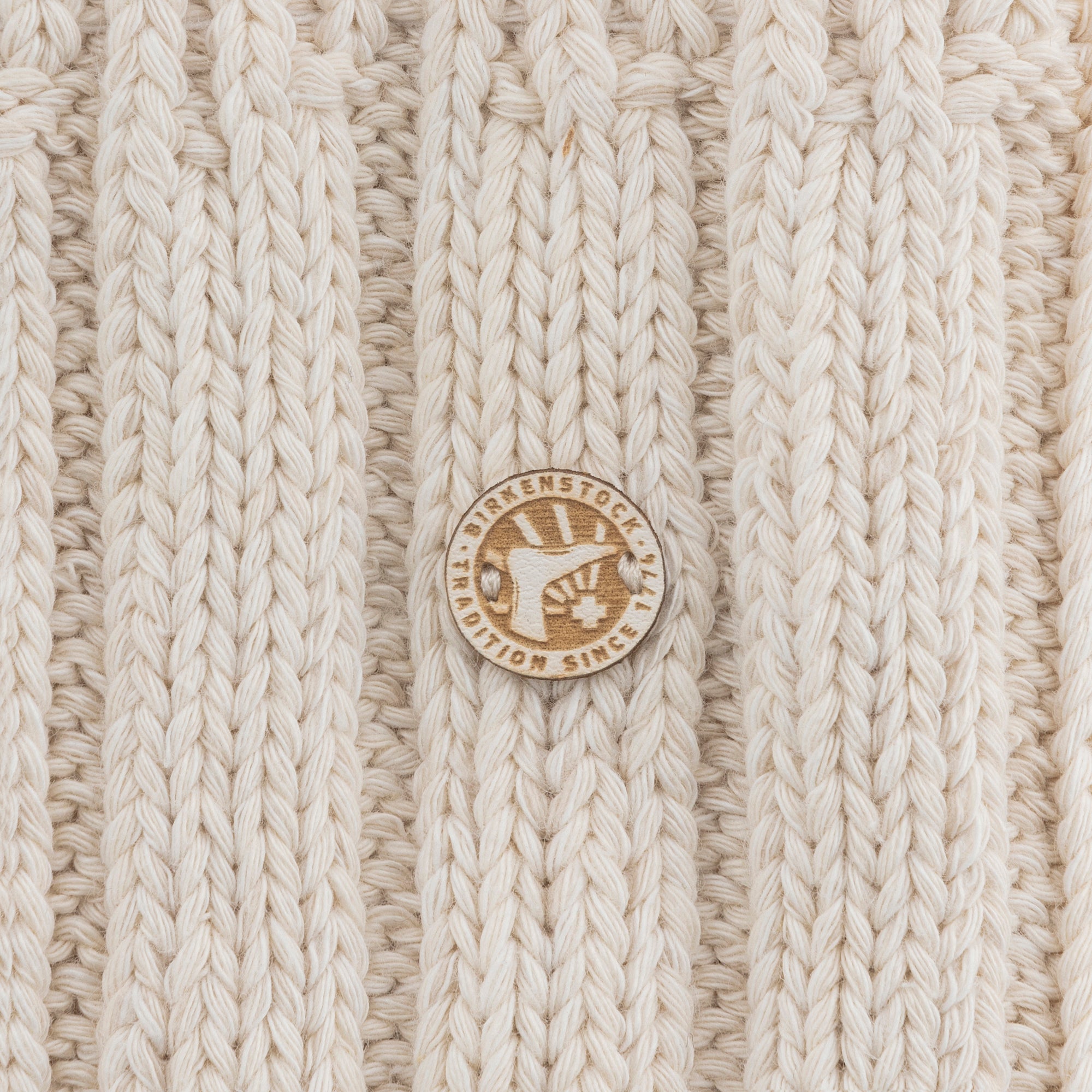 Cotton Twist Socks in Off-White