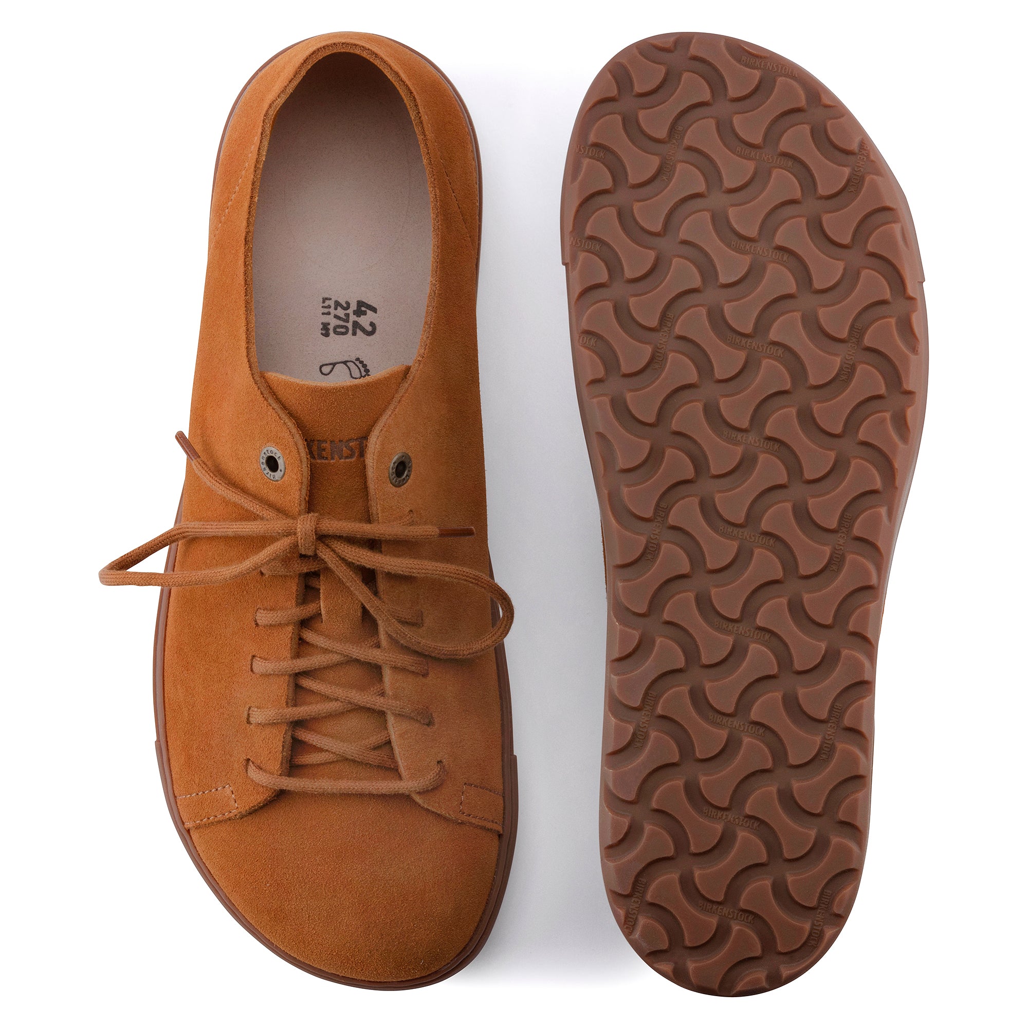 Bend Low Decon Nubuck Leather in Mink