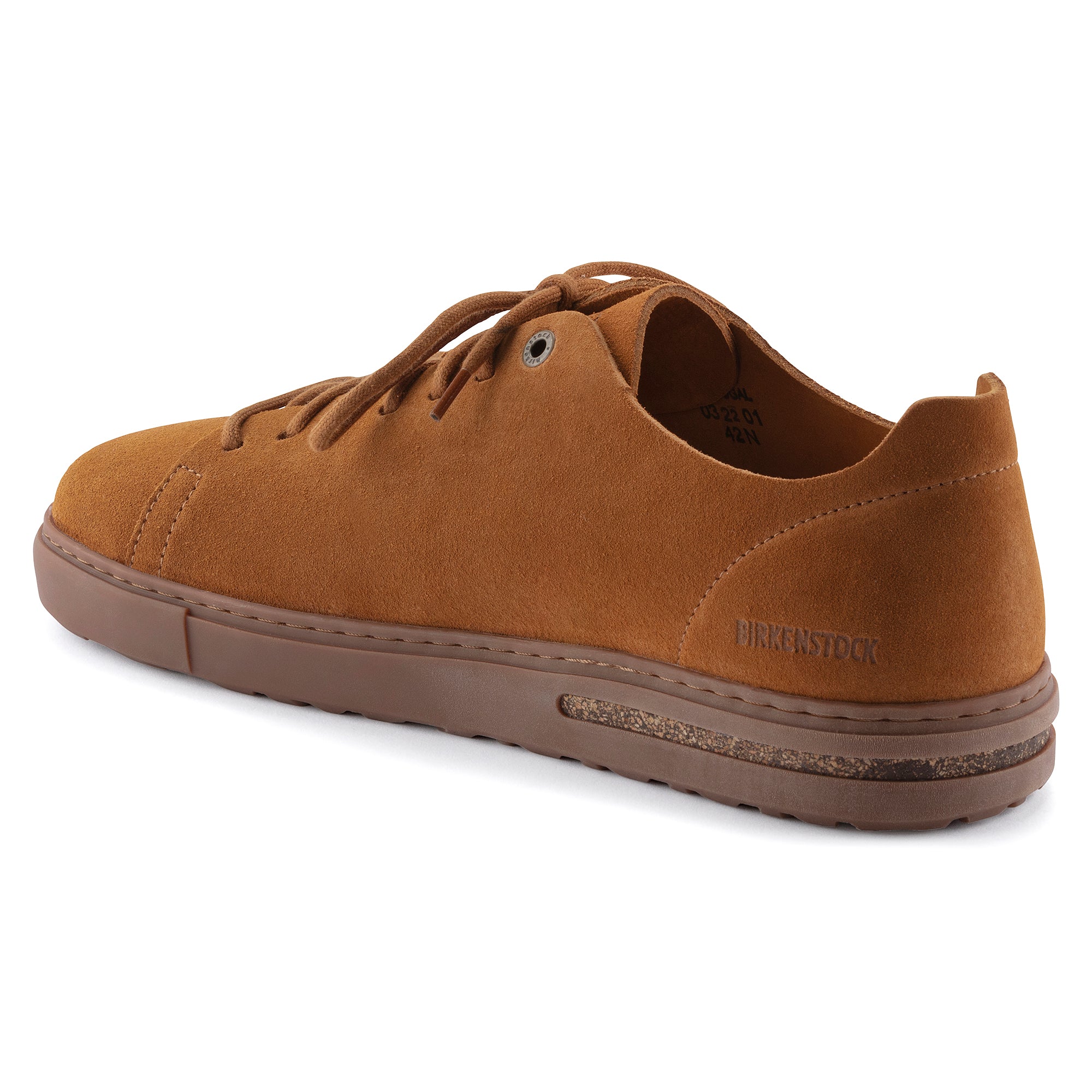 Bend Low Decon Nubuck Leather in Mink