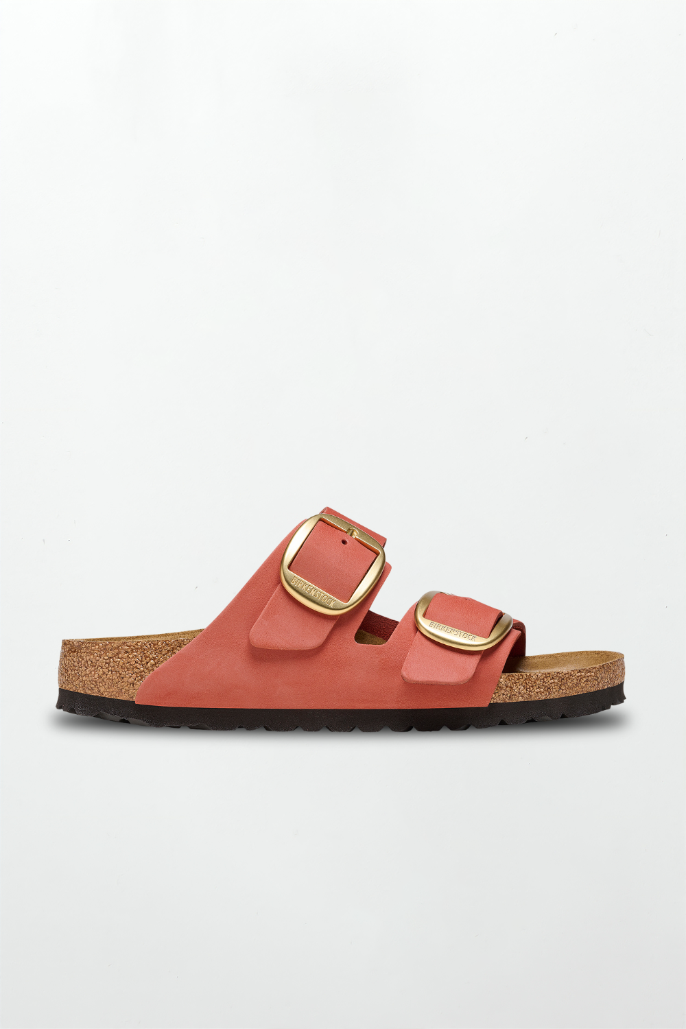 Arizona Big Buckle Nubuck Leather in Mars Red