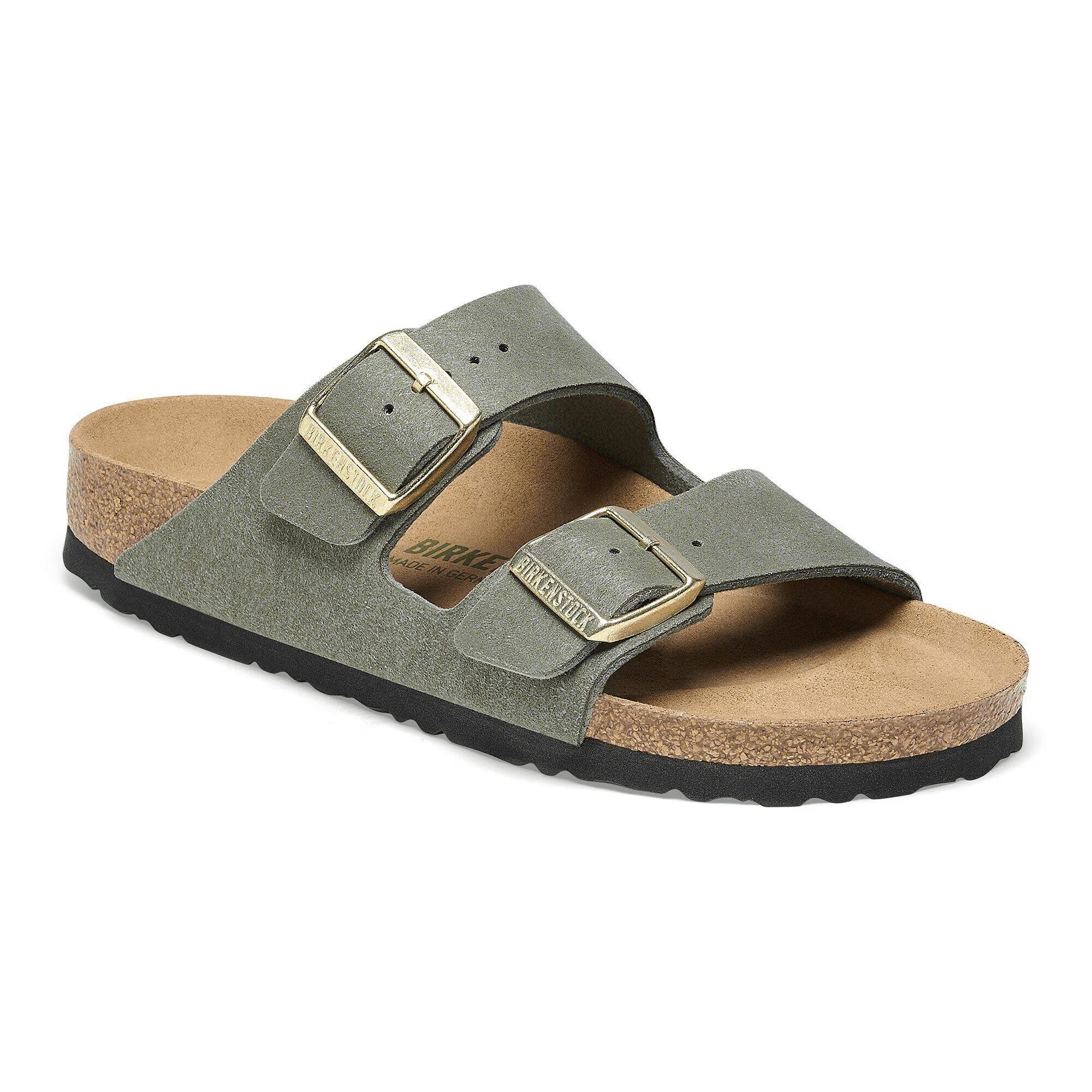 Arizona Synthetic in Soft Birki Vegan Thyme - Milu James St