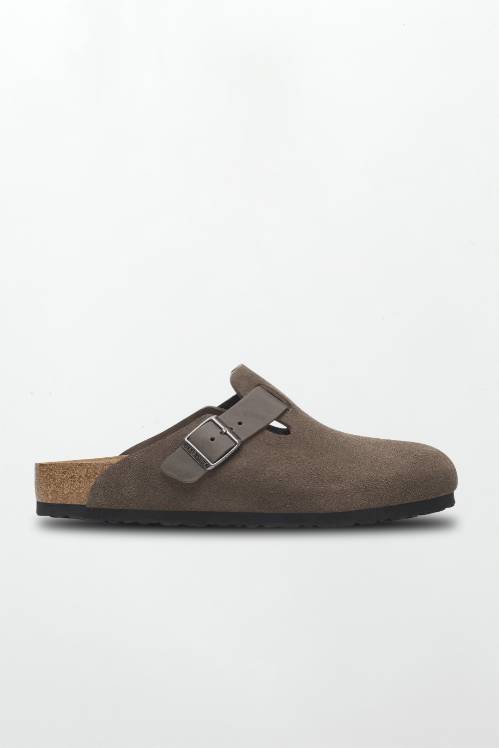 Boston Oiled/Suede Leather in Concrete Grey