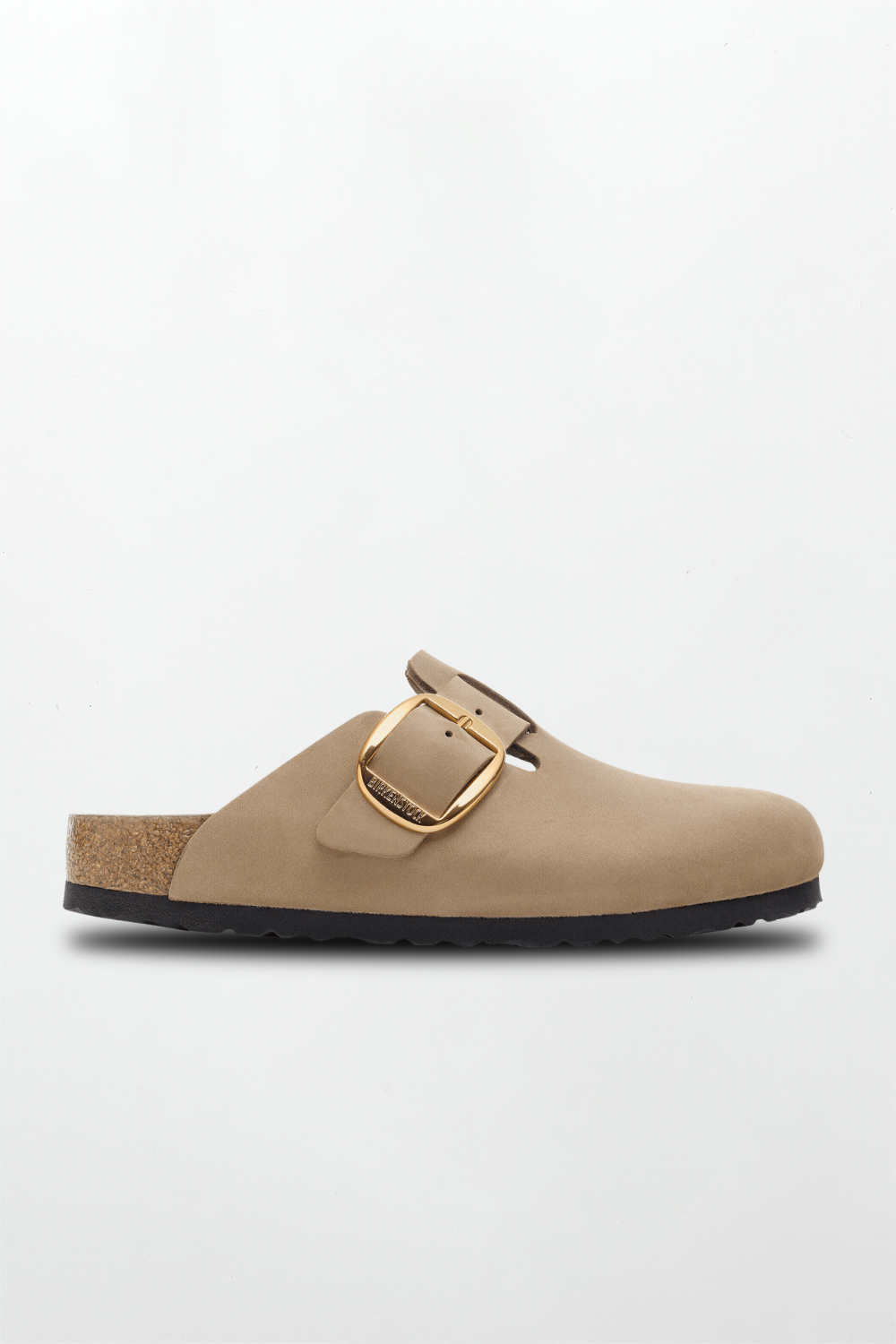 Boston Big Buckle Oiled Leather in Tabacco Brown