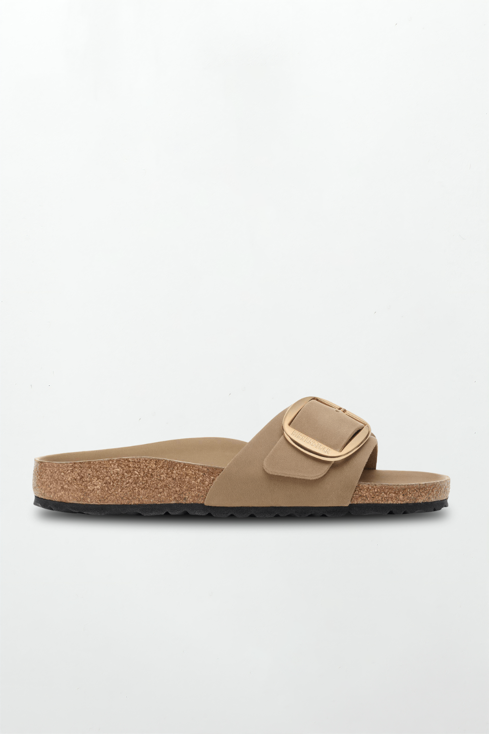 Madrid Big Buckle Oiled Leather in Tabacco Brown