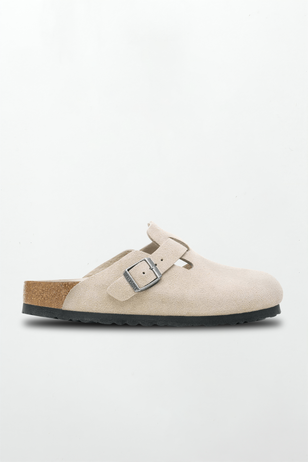 Boston Suede Leather in Oyster Tonal (Soft Footbed)