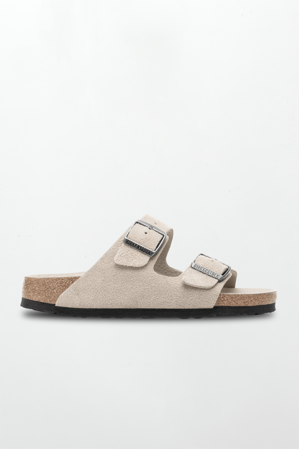Arizona Suede Leather in Oyster Tonal (Soft Footbed)