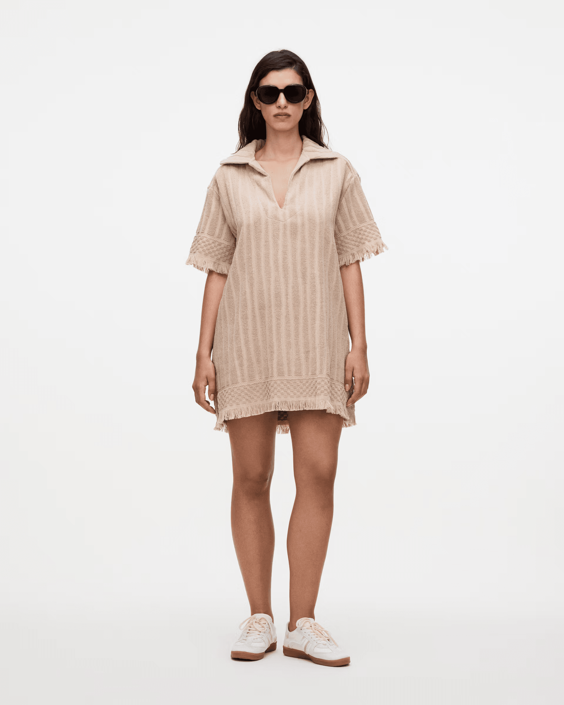 Terry Dress in Glidea Aya