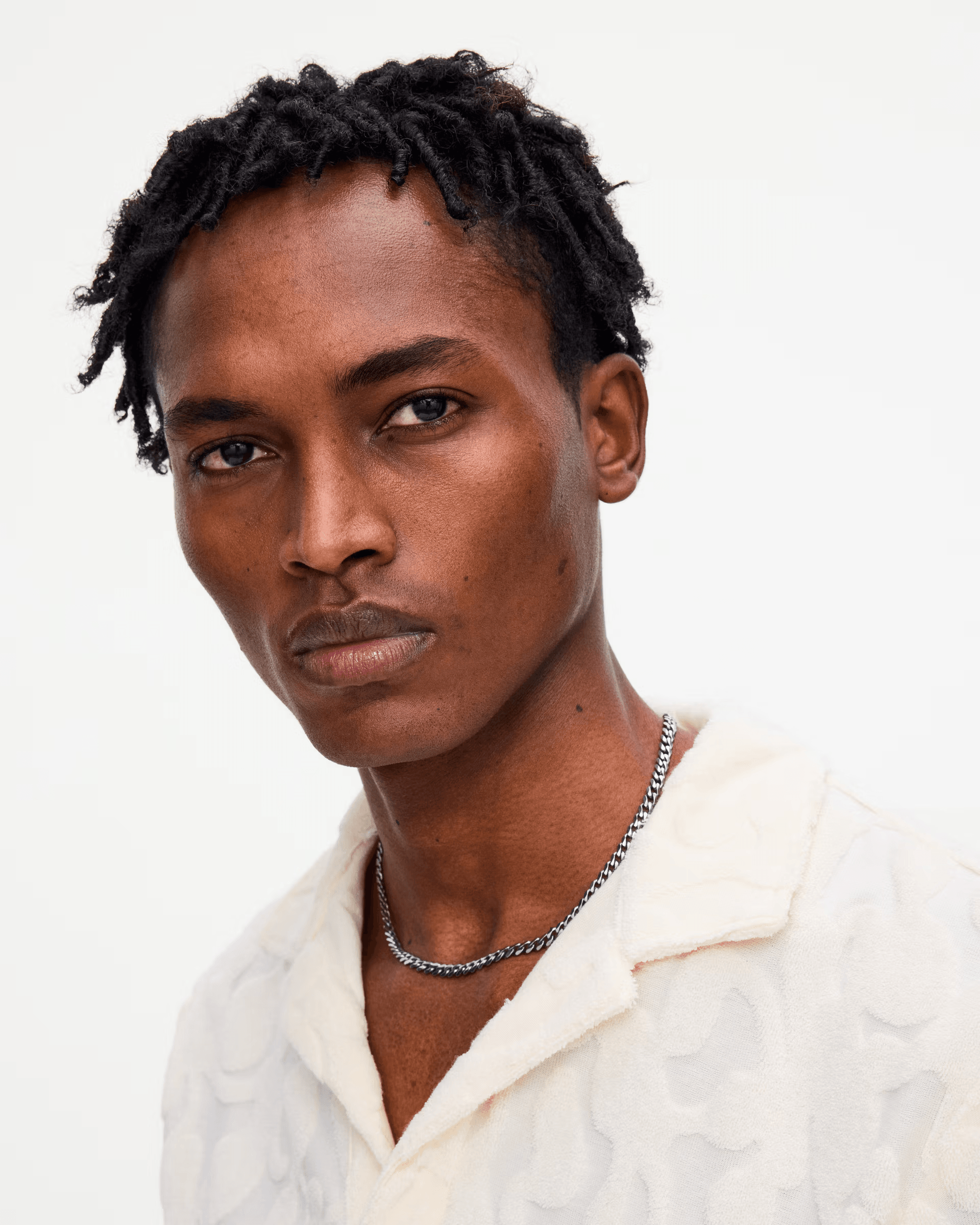 Polo Terry Shirt in Summit - Milu James St