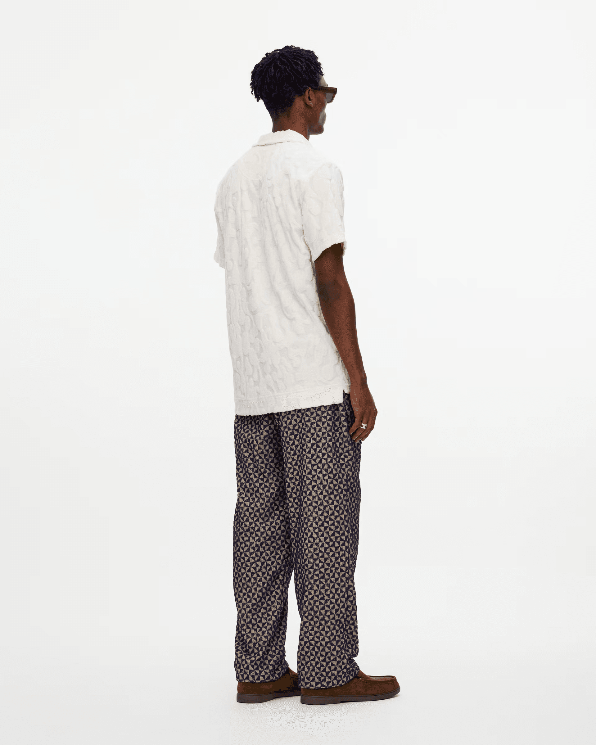 Polo Terry Shirt in Summit - Milu James St