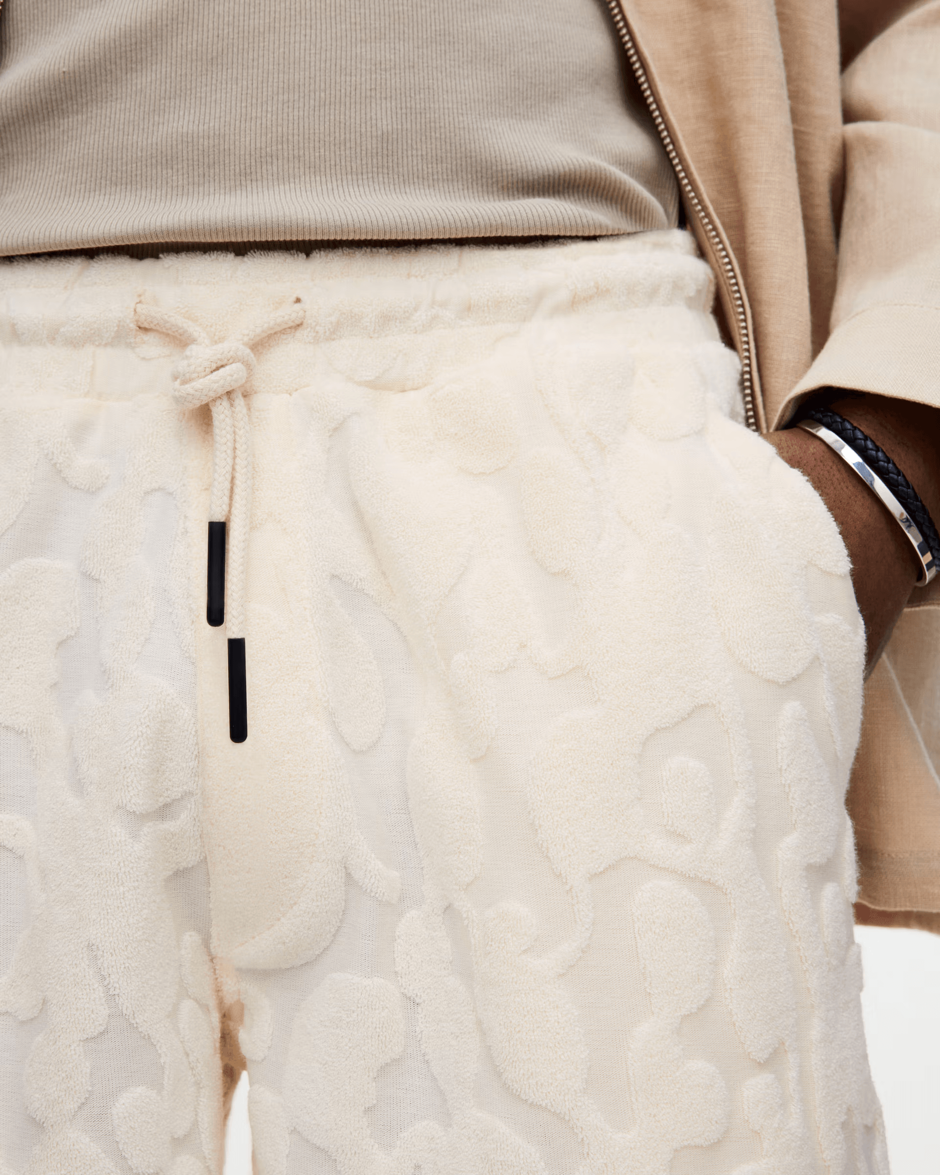 Terry Shorts in Summit - Milu James St