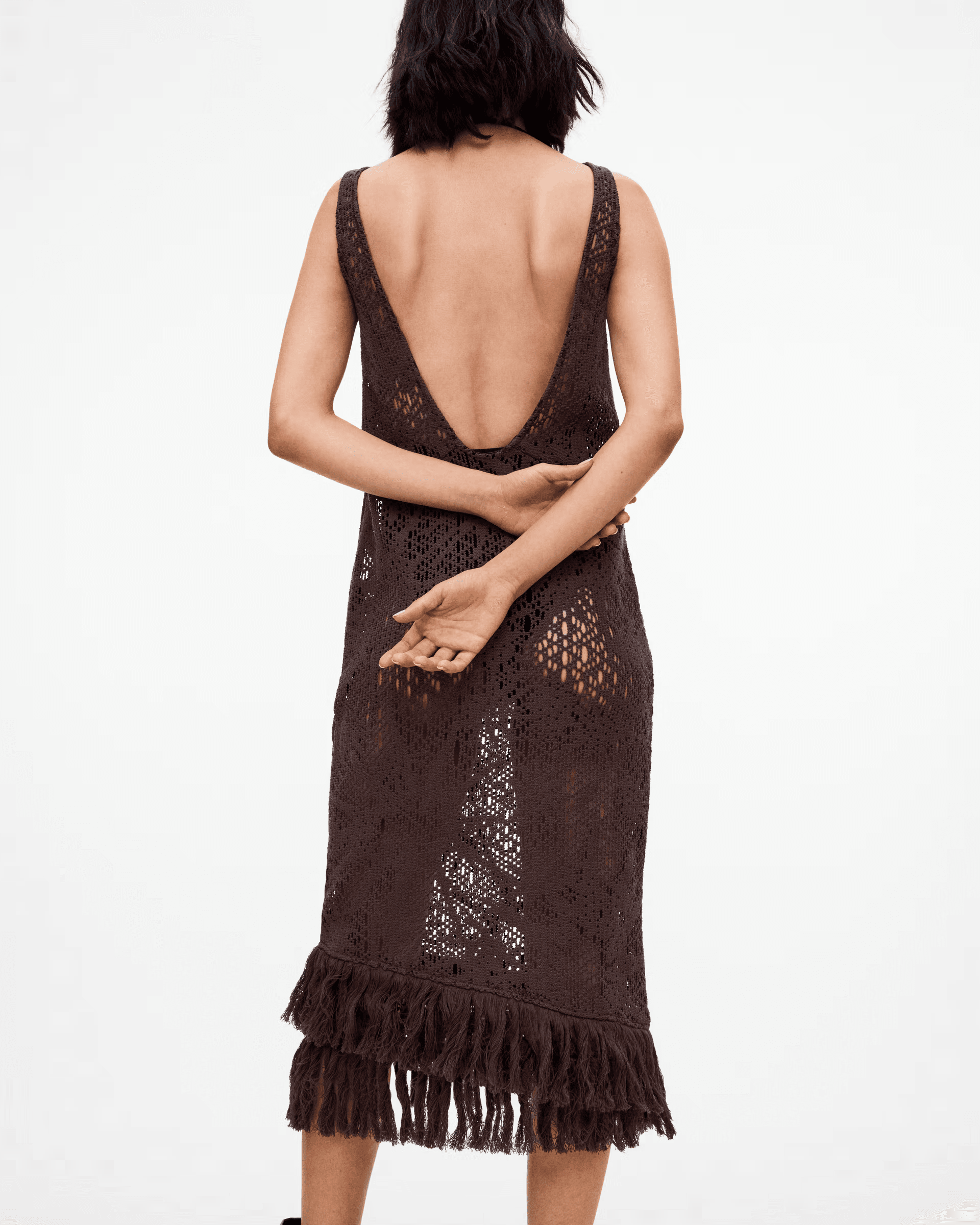 Crochet Dress in Astrea Ari