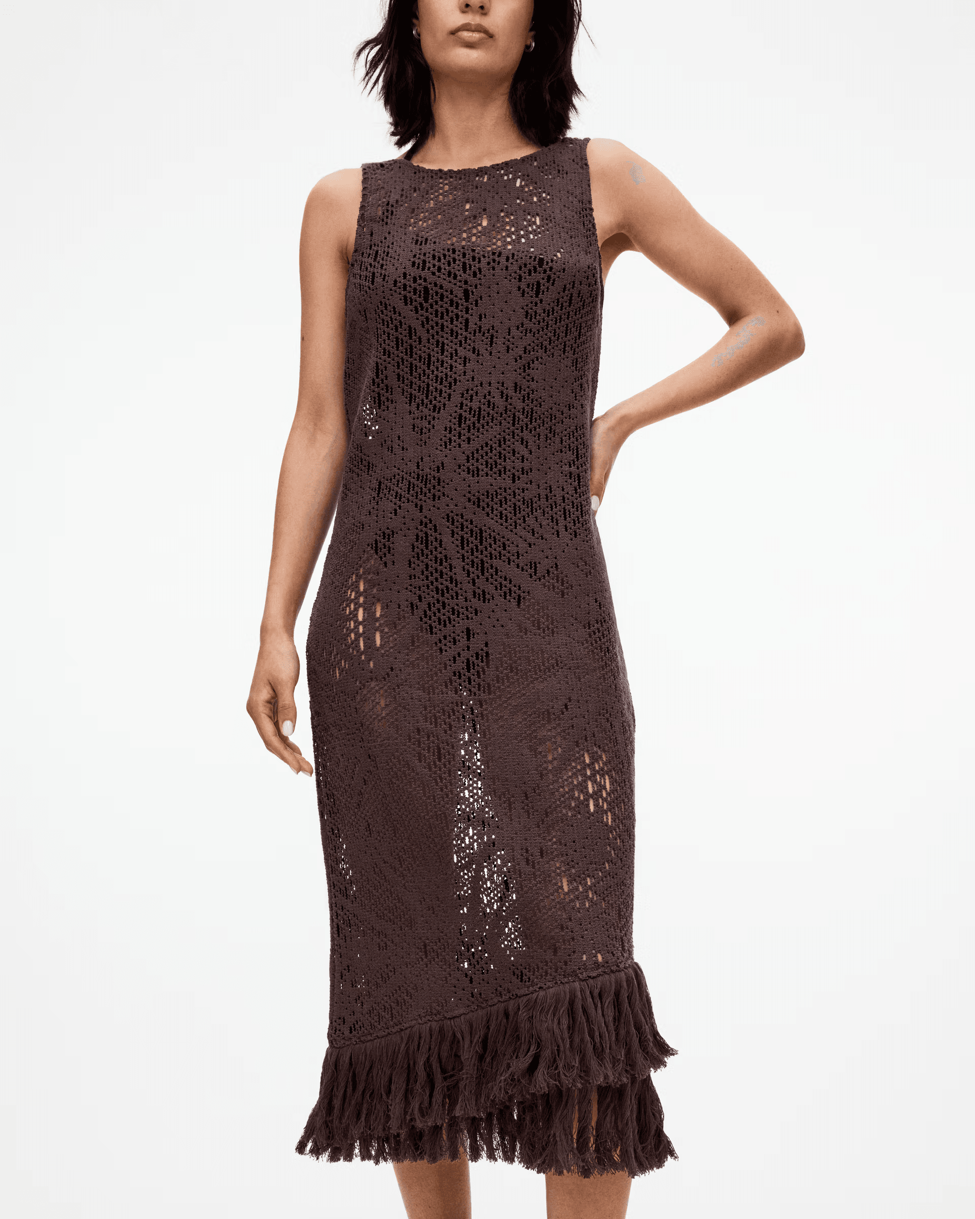 Crochet Dress in Astrea Ari