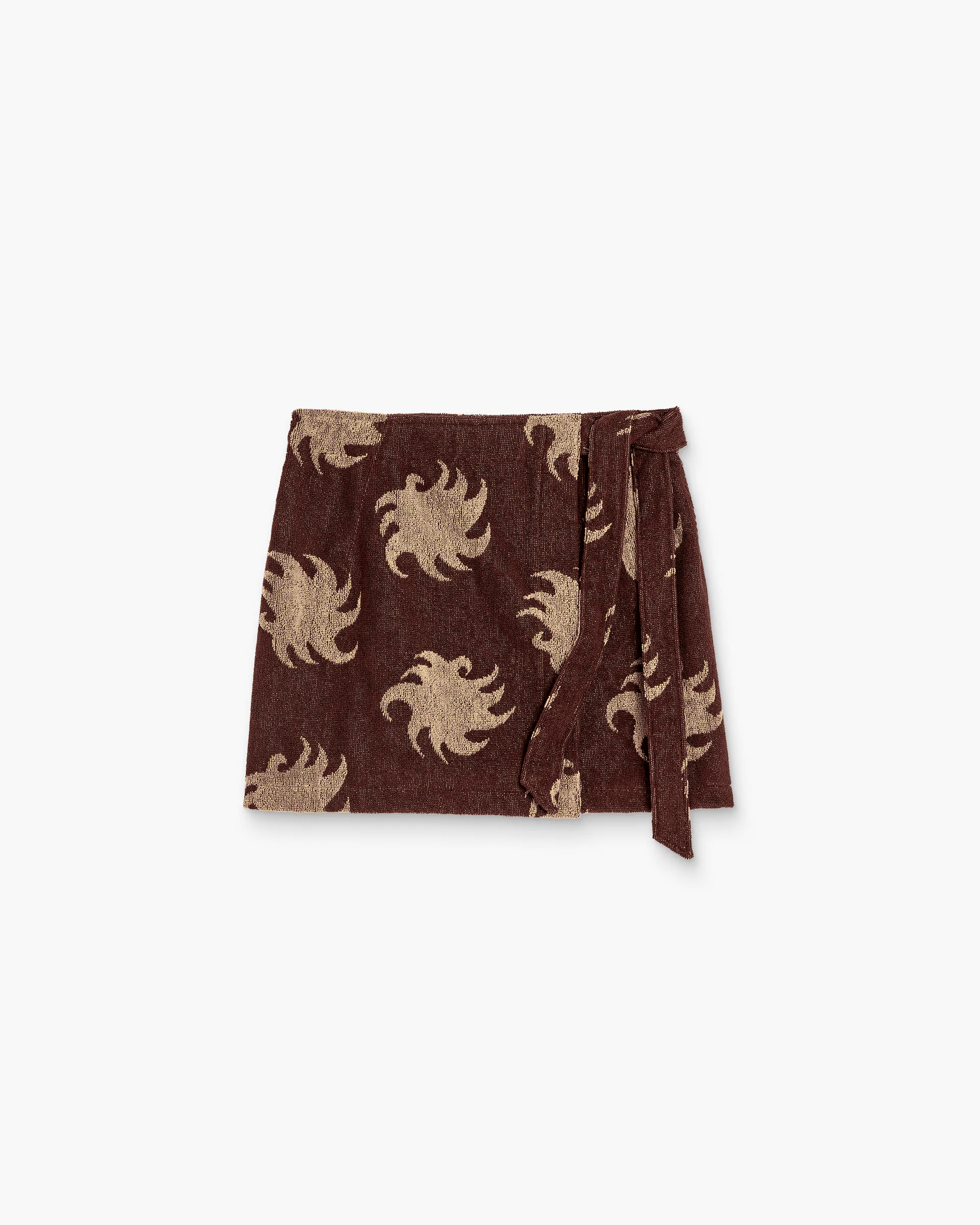 Wrap Skirt in Mocha Ember Cove