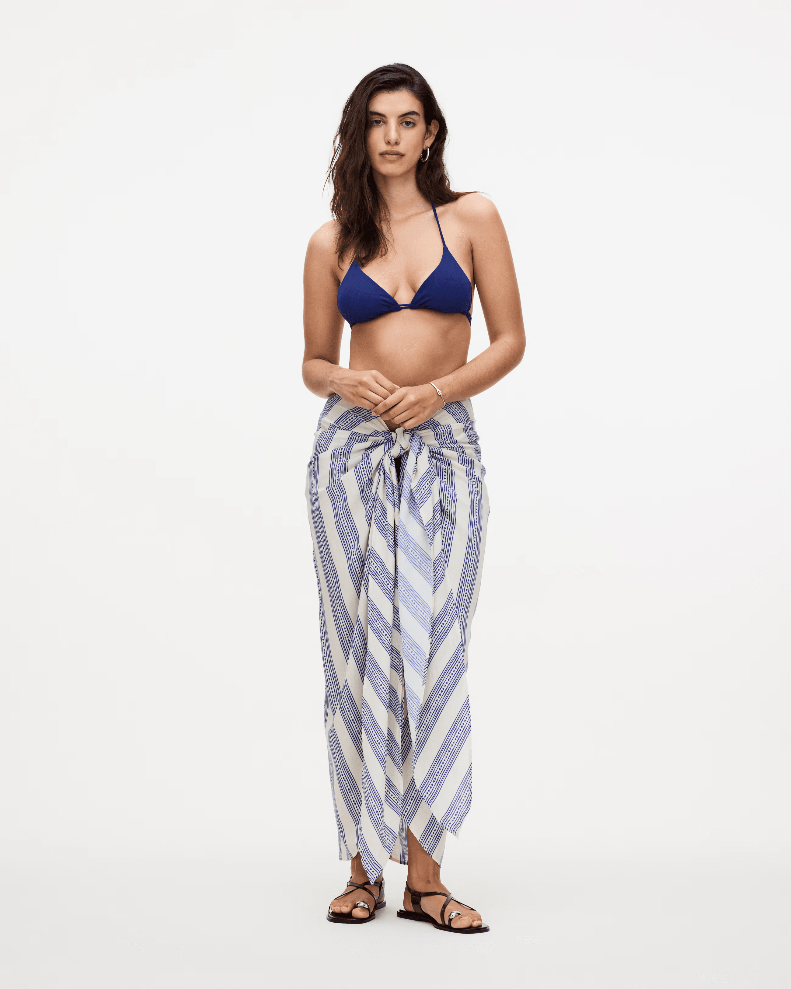 Bikini Top in Starry Azzurra