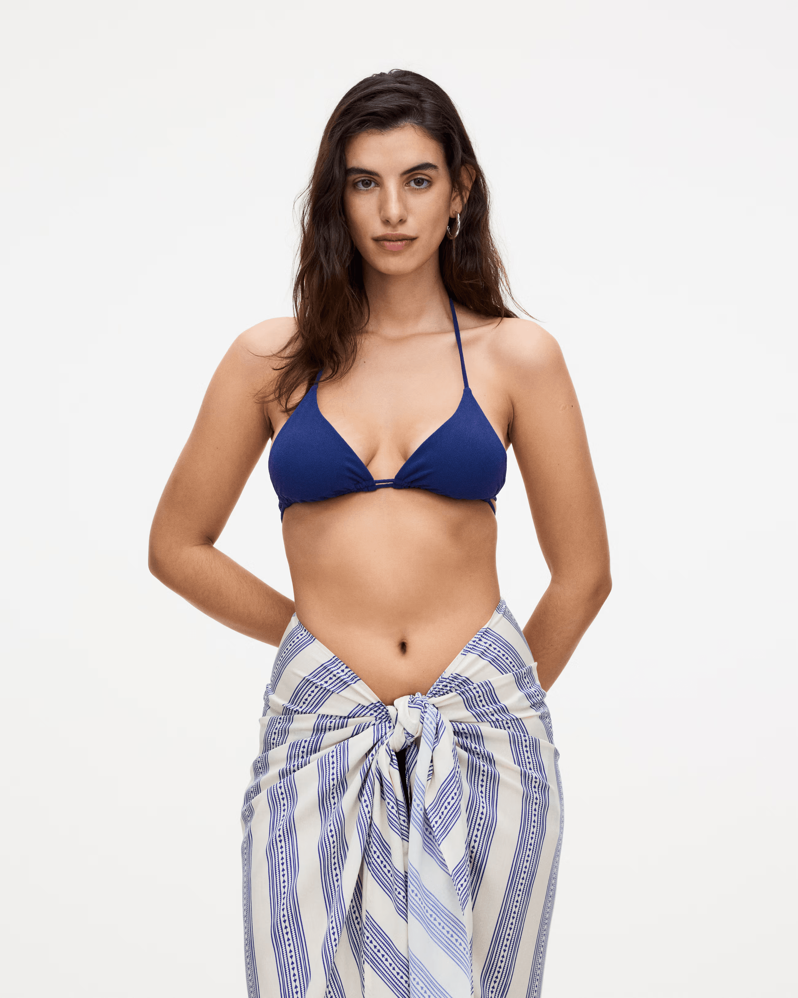 Bikini Top in Starry Azzurra