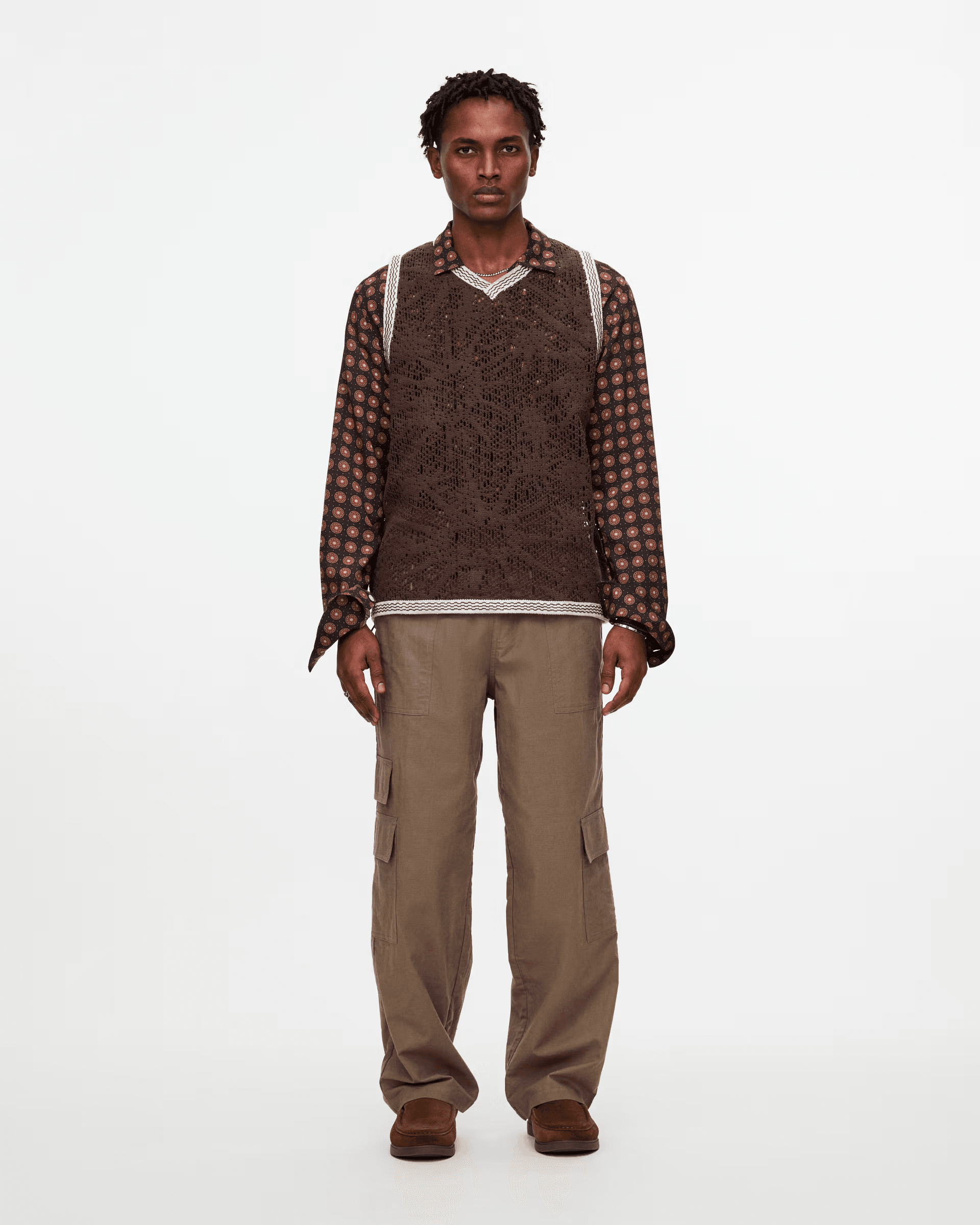 Crochet Vest in Astrea Orion