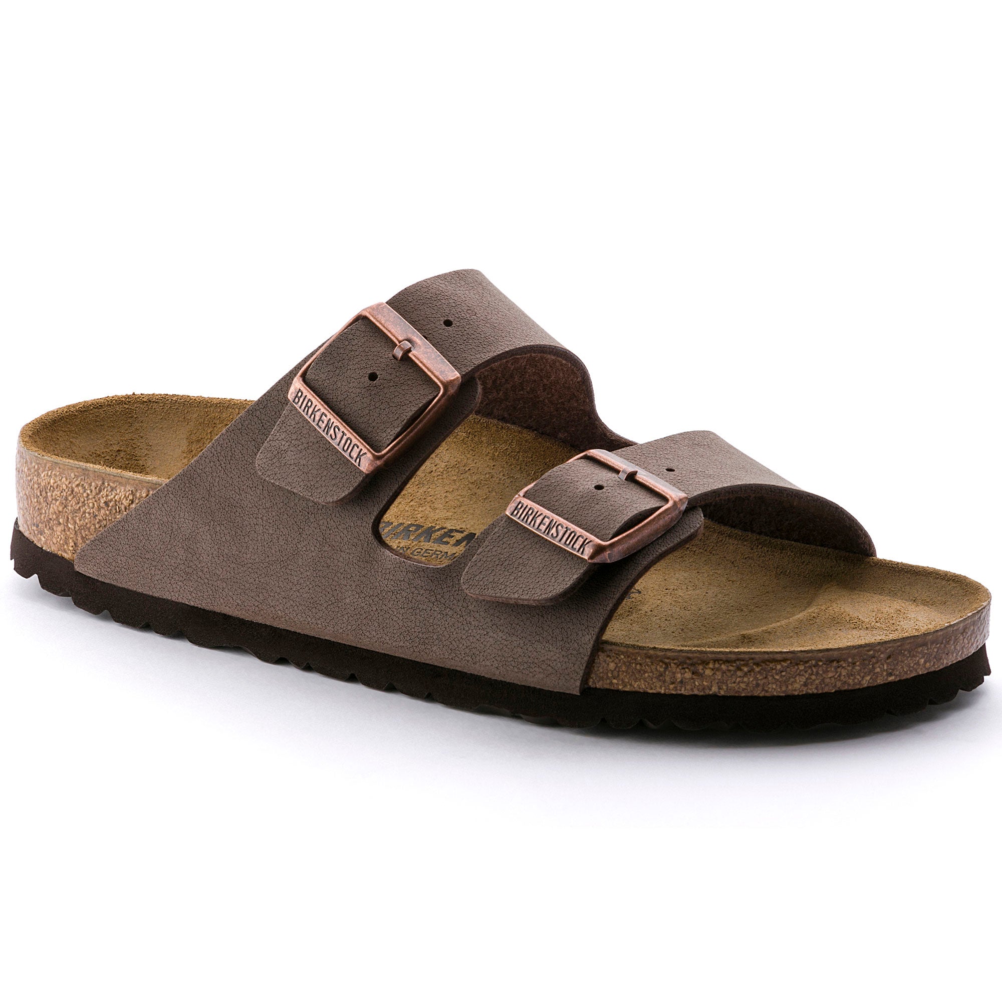Arizona BirkiBuc in Mocca (Classic Footbed - Suede Lined) - Milu James St