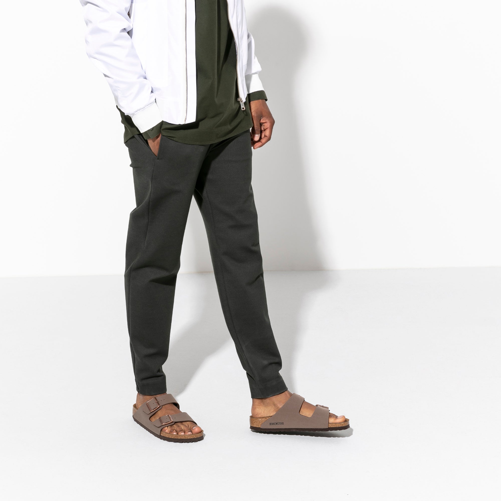 Arizona BirkiBuc in Mocca (Classic Footbed - Suede Lined) - Milu James St