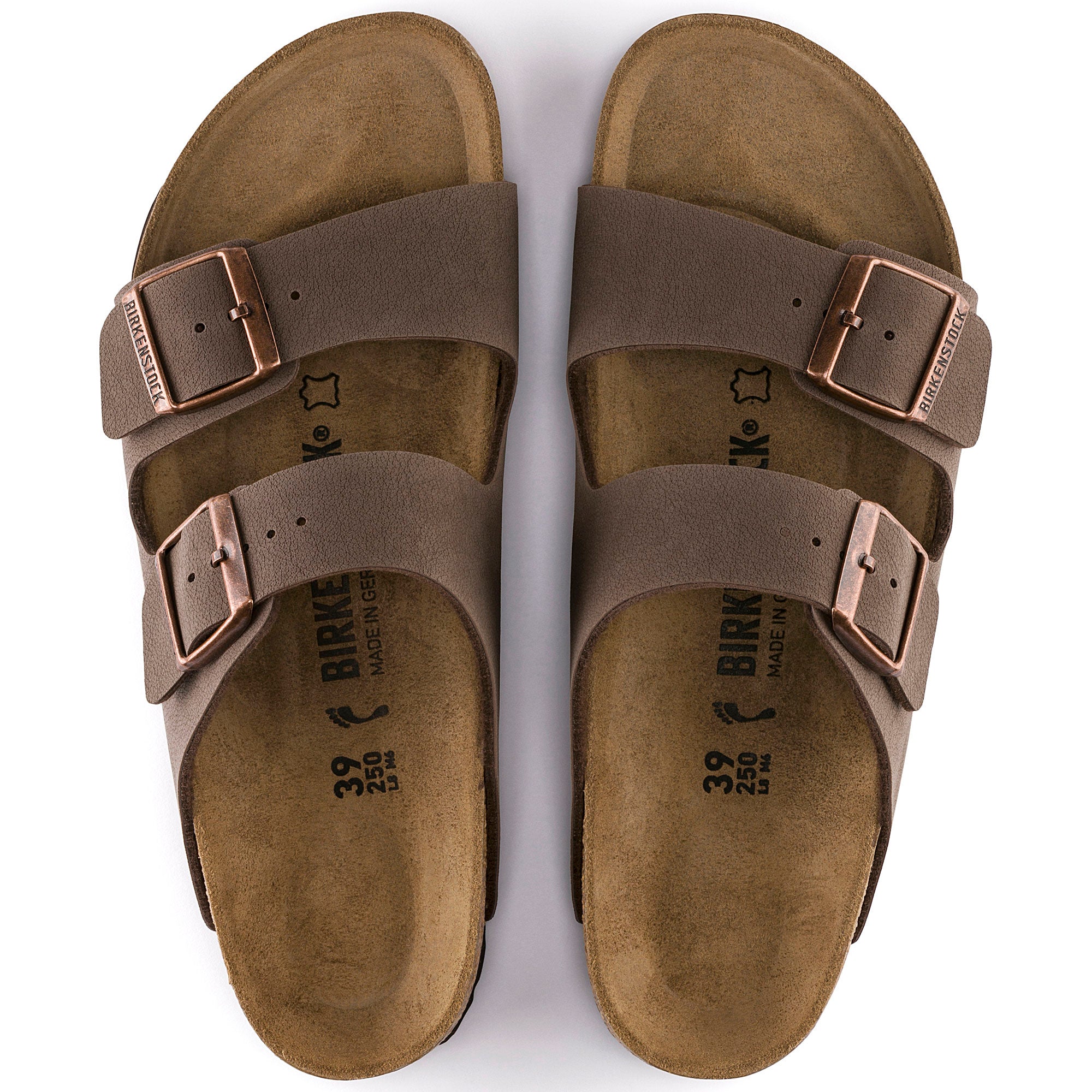Arizona BirkiBuc in Mocca (Classic Footbed - Suede Lined) - Milu James St