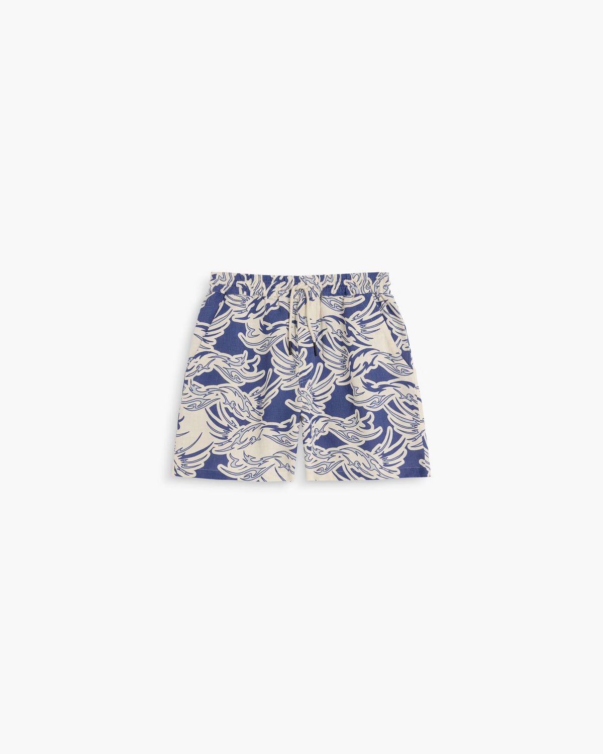 Linen Porto Shorts in Rogue