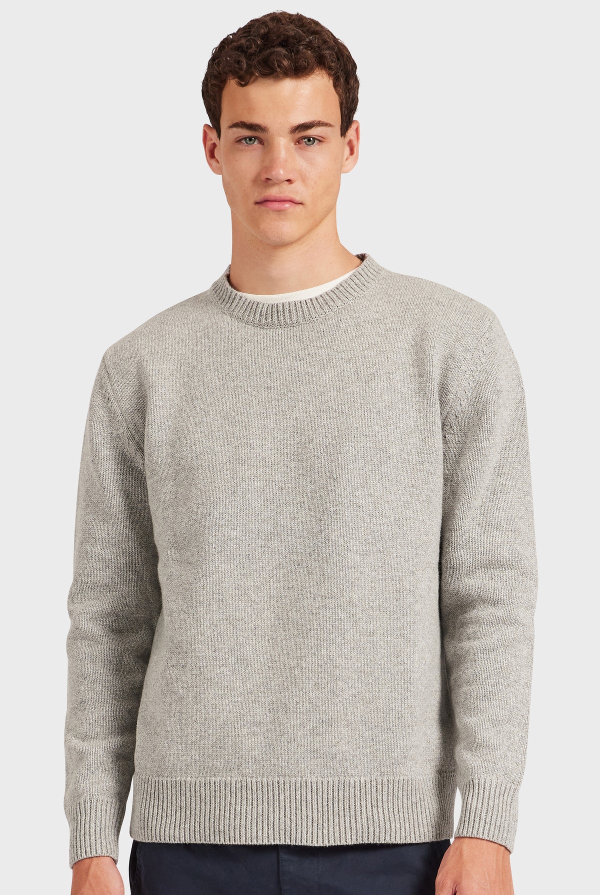 Malibu Crew Men's Sweater in Silver