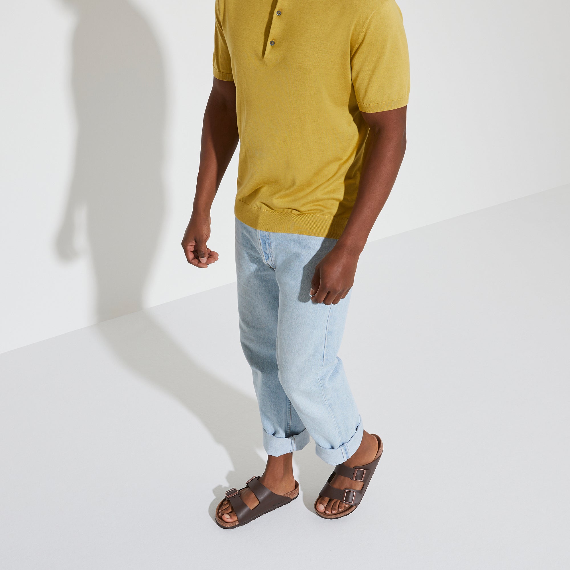 Arizona Birko-Flor in Dark Brown (Soft Footbed - Suede Lined)