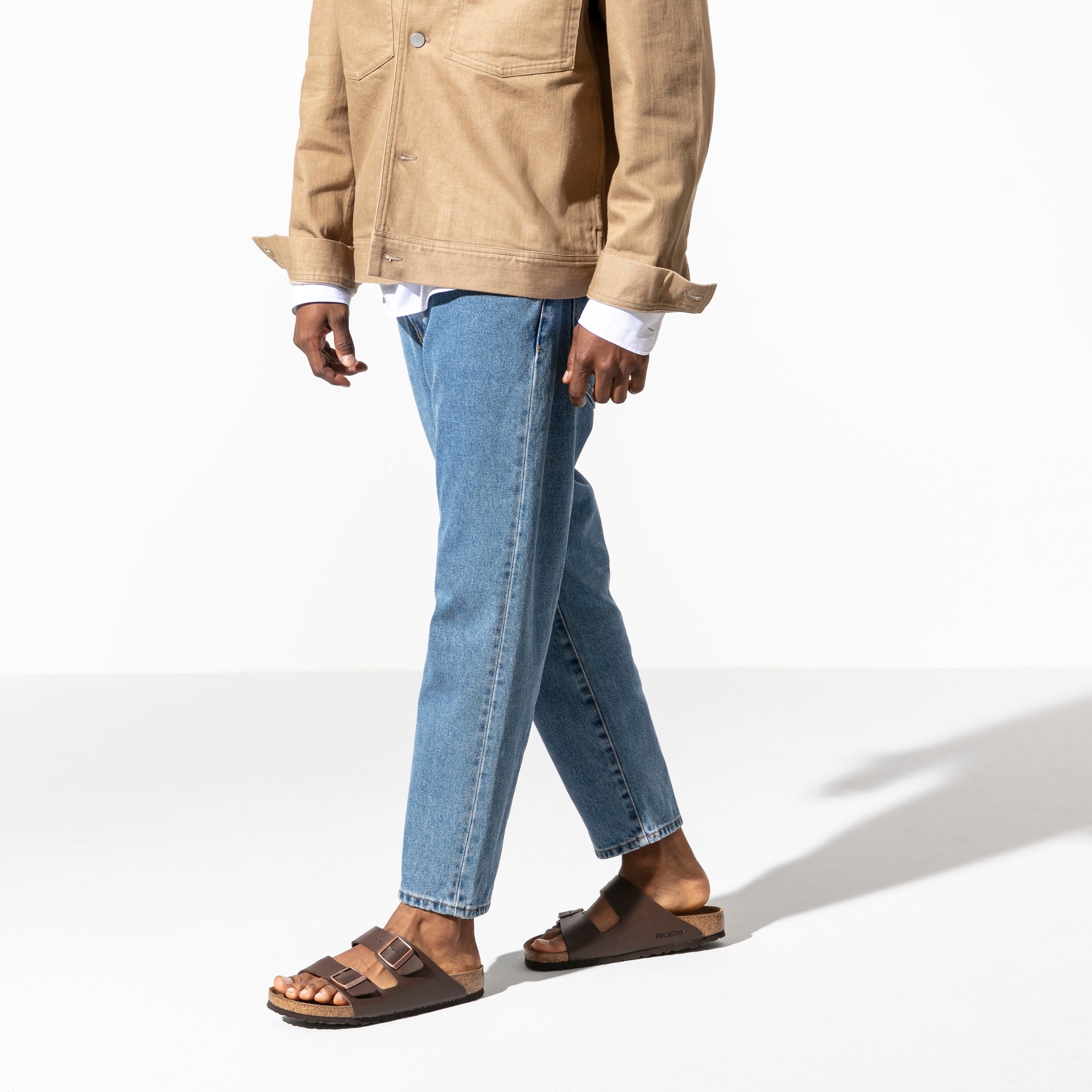 Arizona Birko-Flor in Dark Brown (Soft Footbed - Suede Lined)