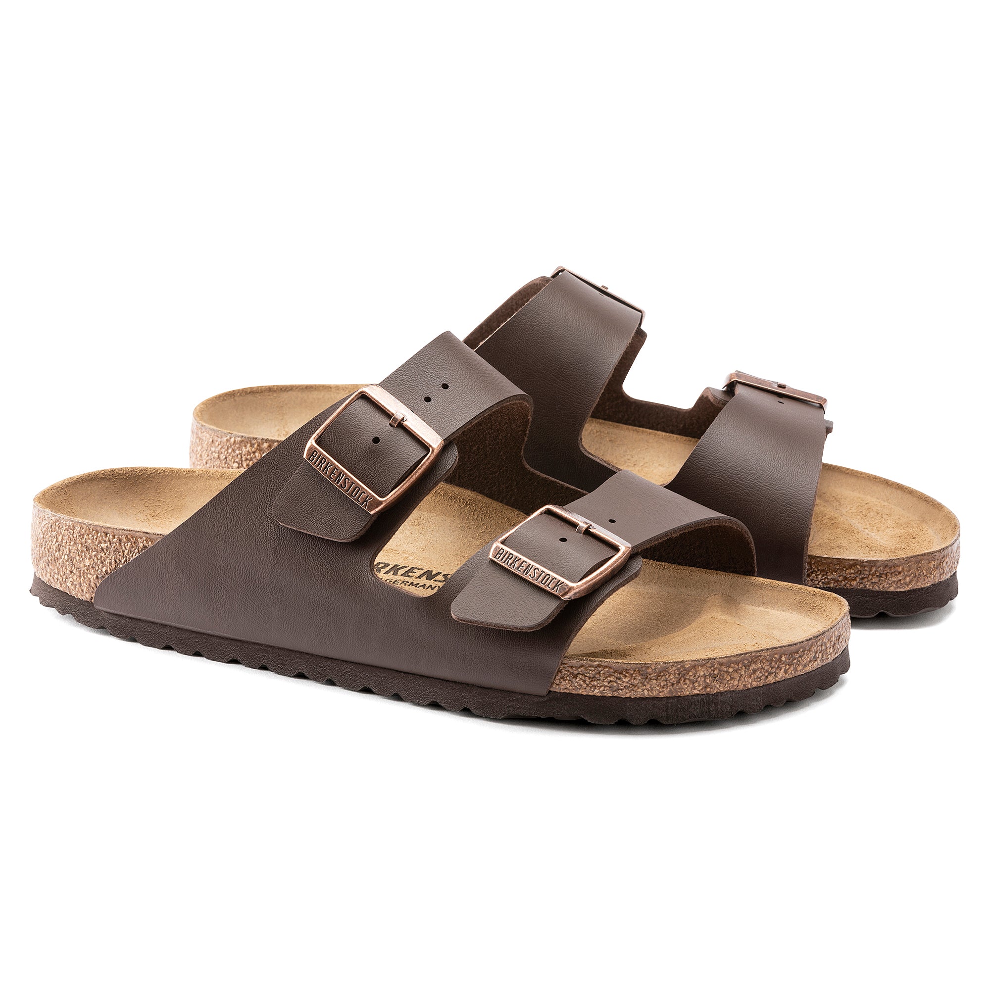 Arizona Birko-Flor in Dark Brown (Soft Footbed - Suede Lined)