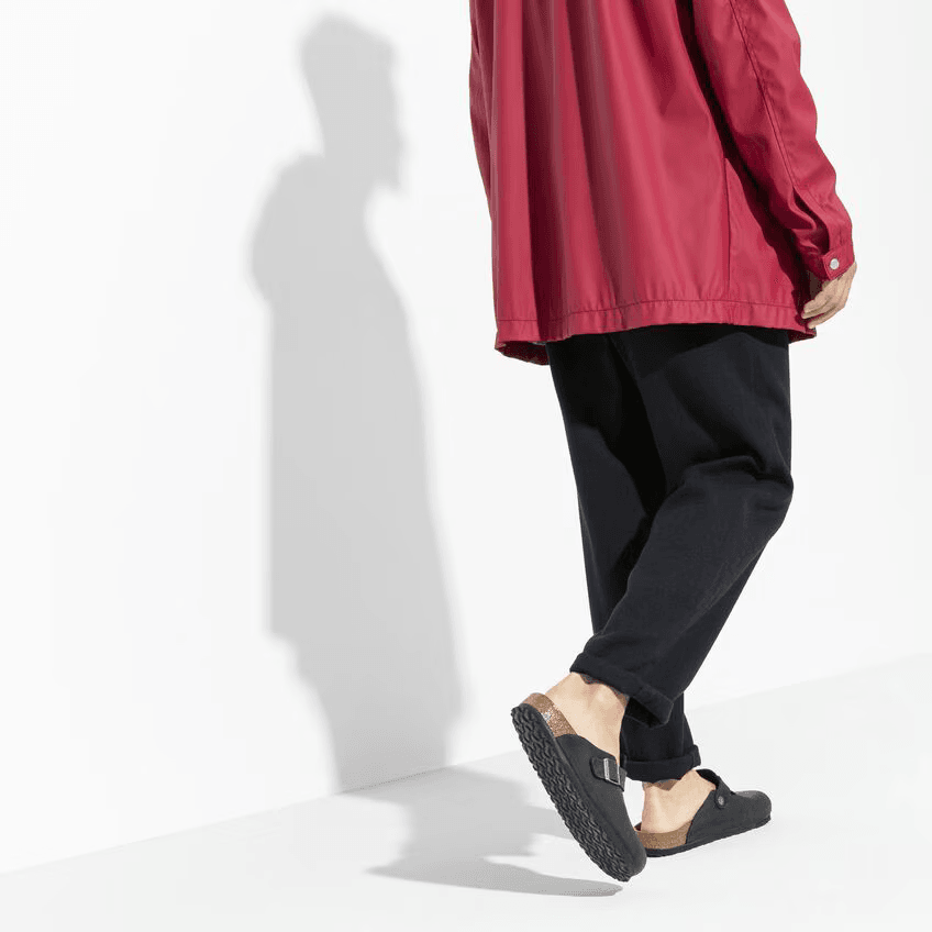 Boston Oiled Leather in Black