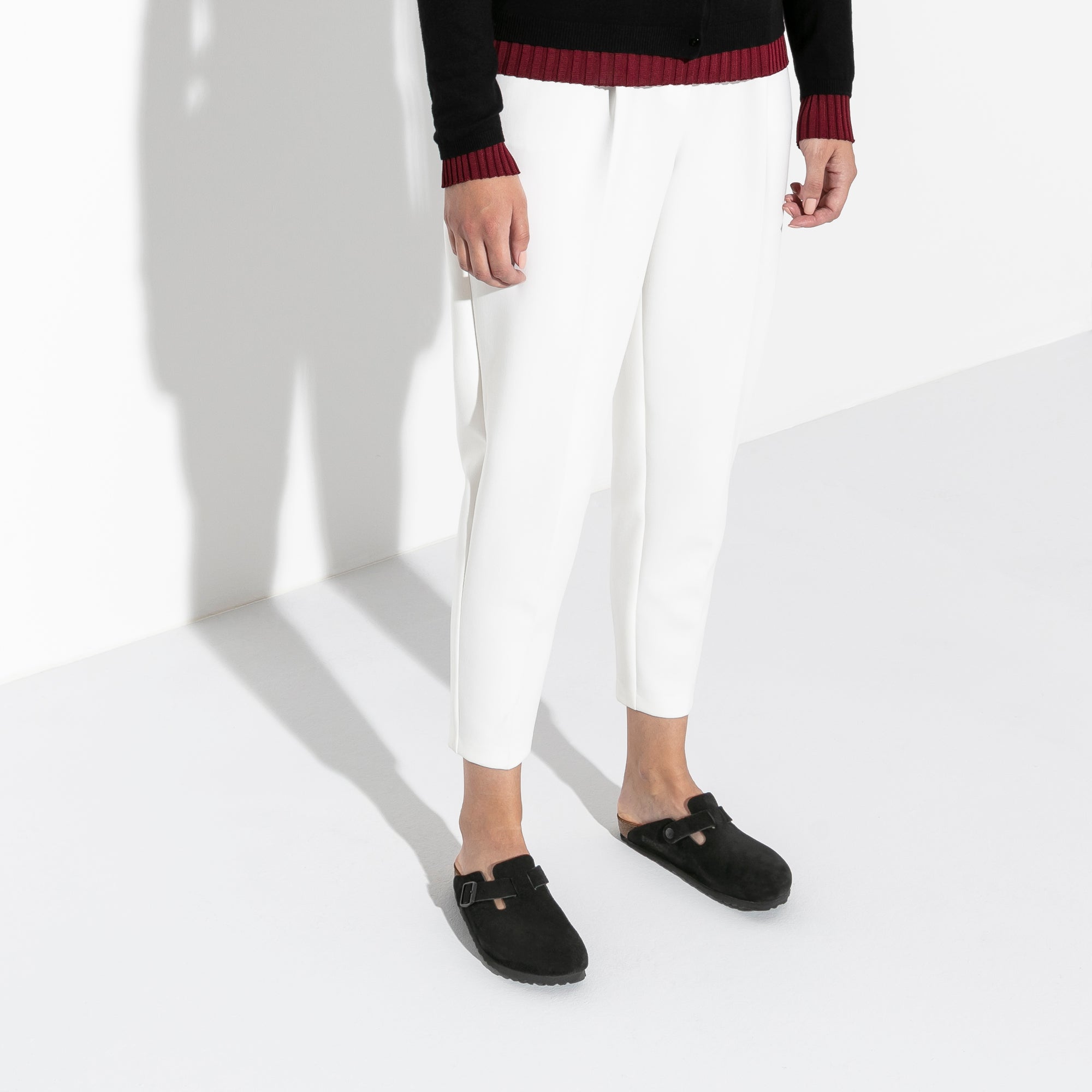 Boston Suede Leather in Mocca (Soft Footbed)