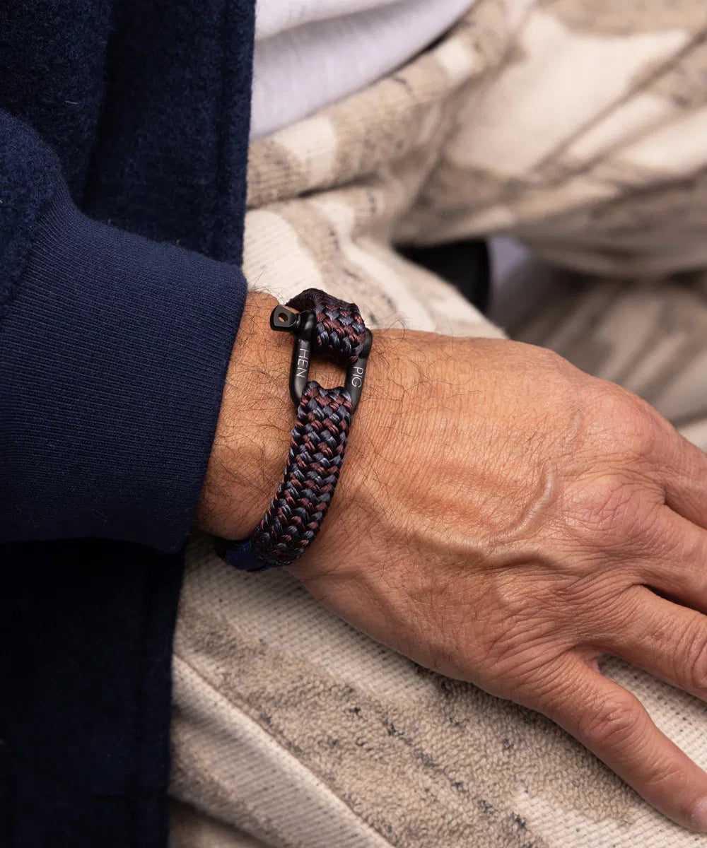 Gorgeous George (Mahogany-Slate Gray | Black)