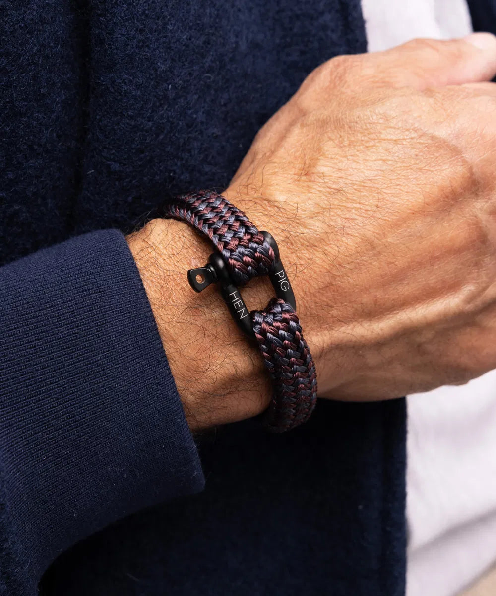 Gorgeous George (Mahogany-Slate Gray | Black)