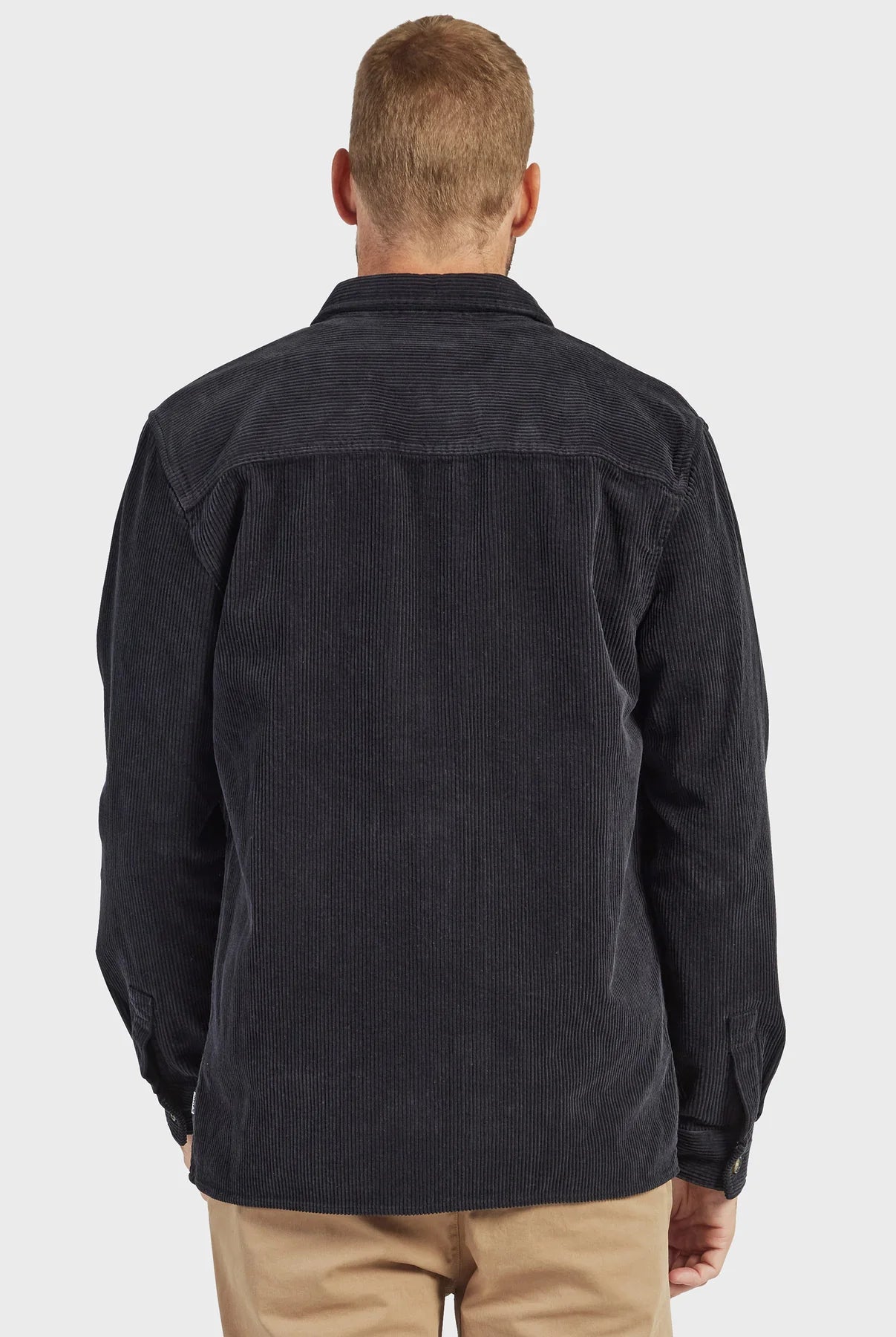 Lebowski Cord Overshirt in Navy