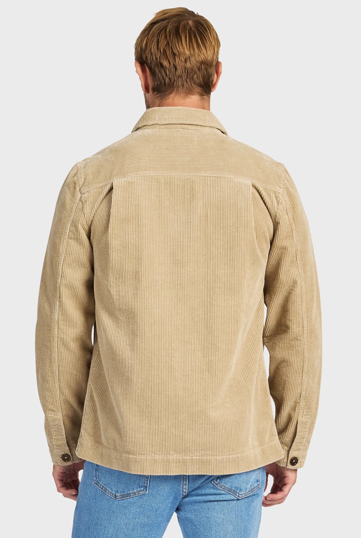 Lebowski Overshirt in Otter Tan