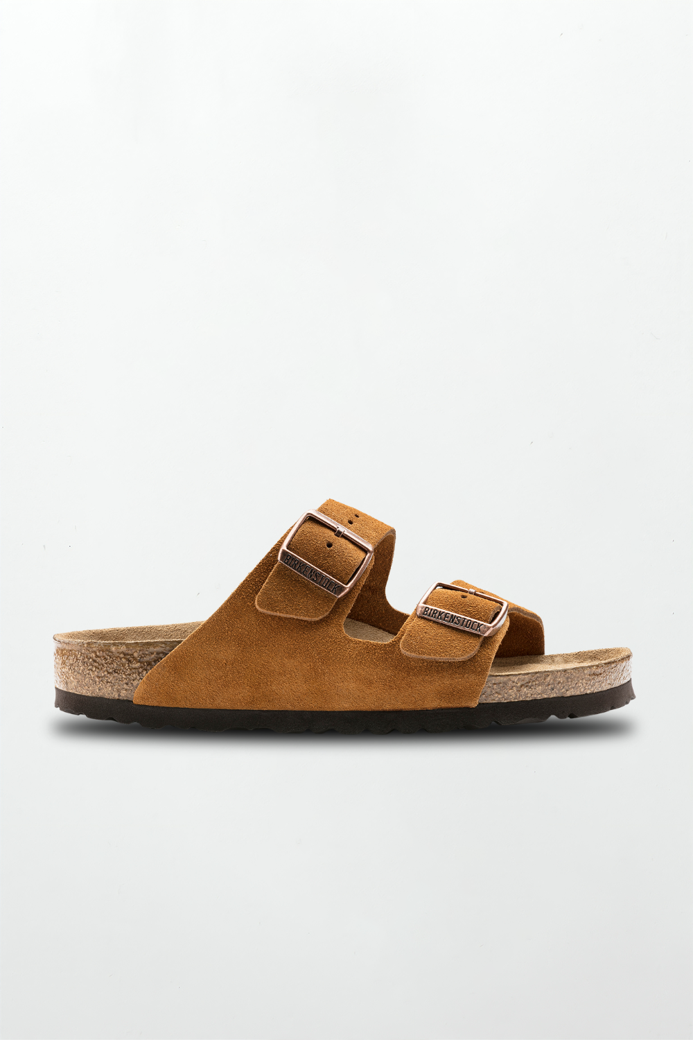 Arizona Suede Leather in Mink (Soft Footbed) - Milu James St