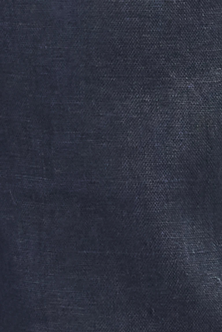 Riviera Linen Pant in Navy - Milu James St