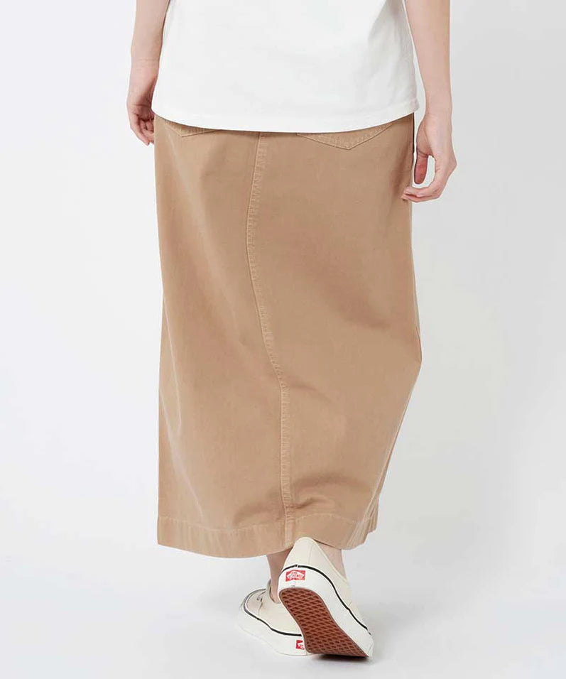 Long Baker Skirt in Chino