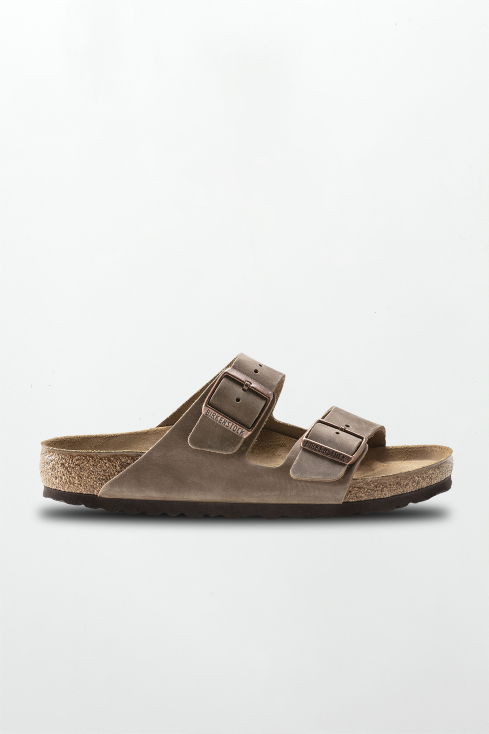 Arizona Oiled Leather in Tabacco Brown (Classic Footbed - Suede Lined) - Milu James St