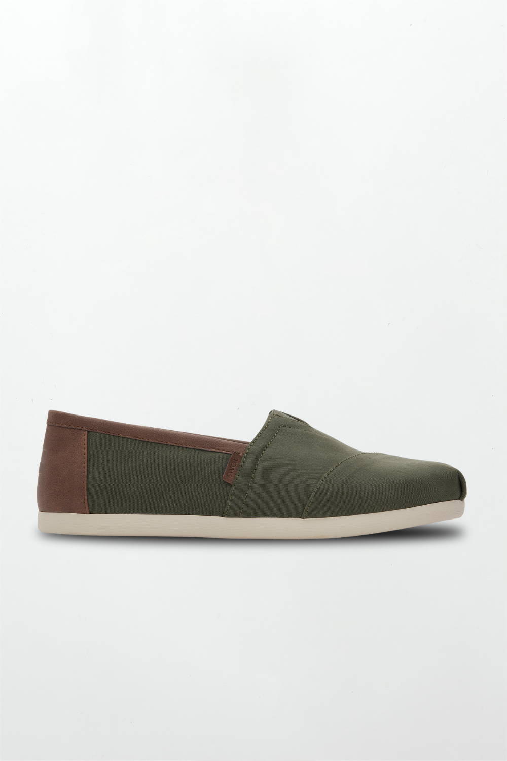 Men's Alpargata Classic in Dark Sage Twill/Tan