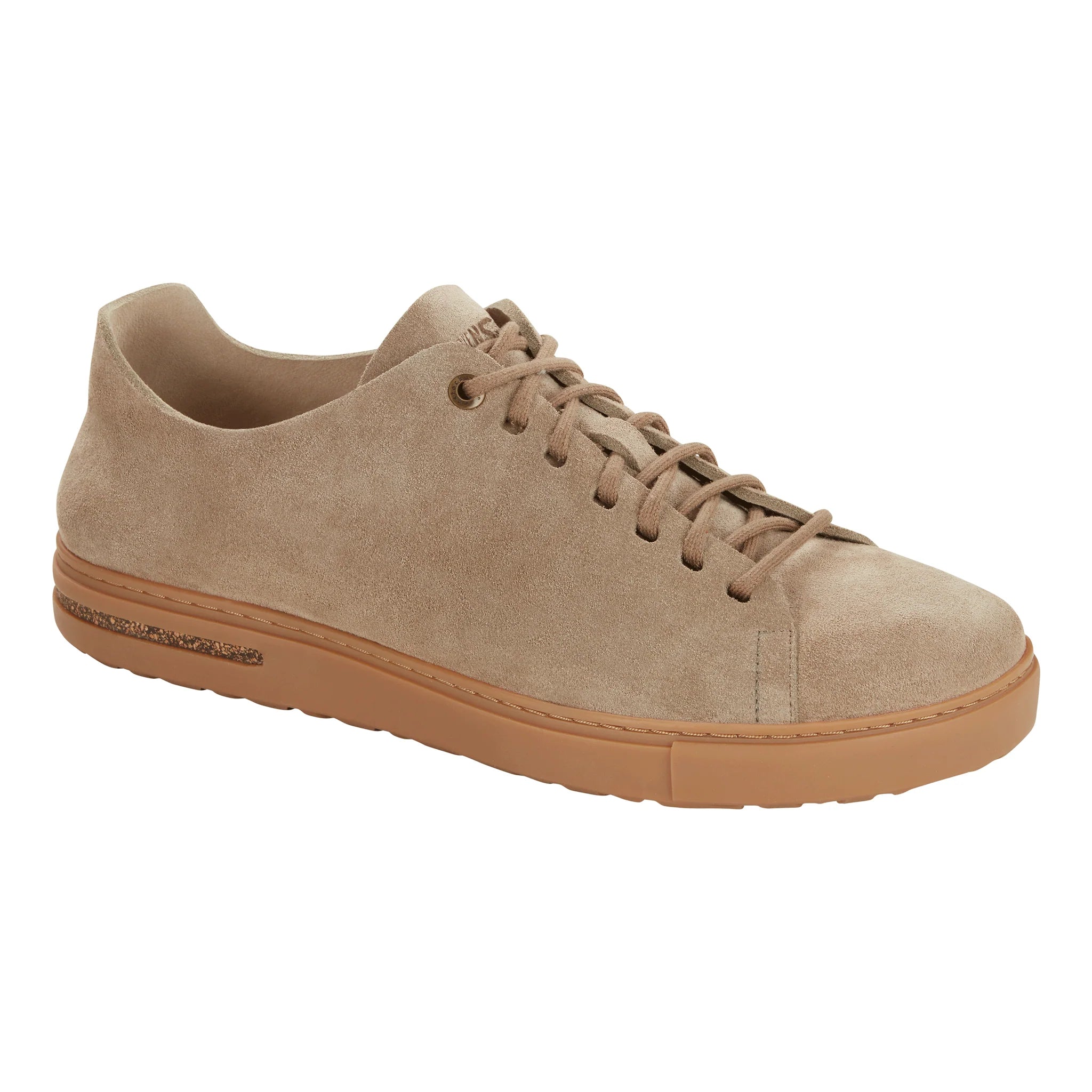 Bend Nubuck Leather in Taupe