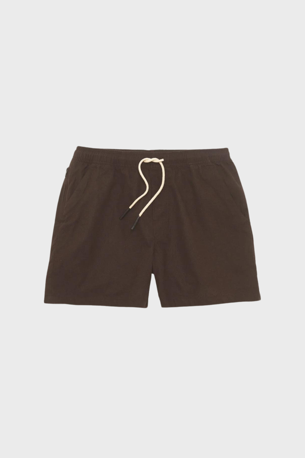 Linen Shorts in Brown