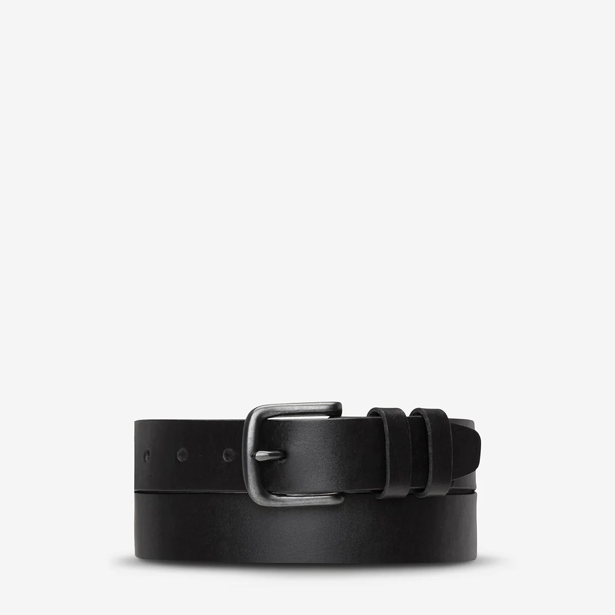 Leather Citizen Belt in Black
