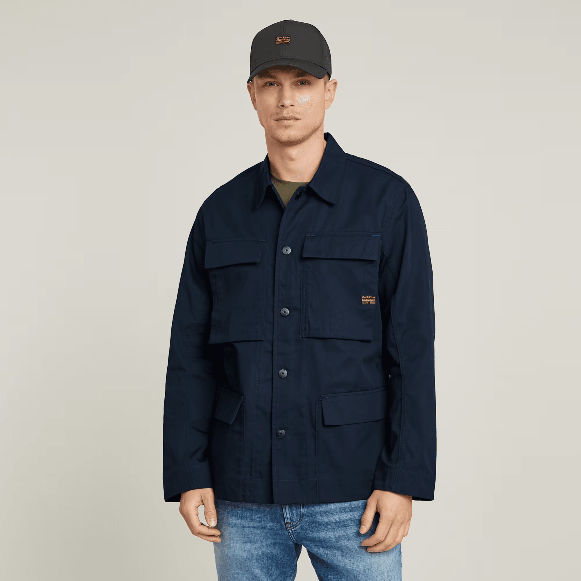 4 Pocket Overshirt in Salute