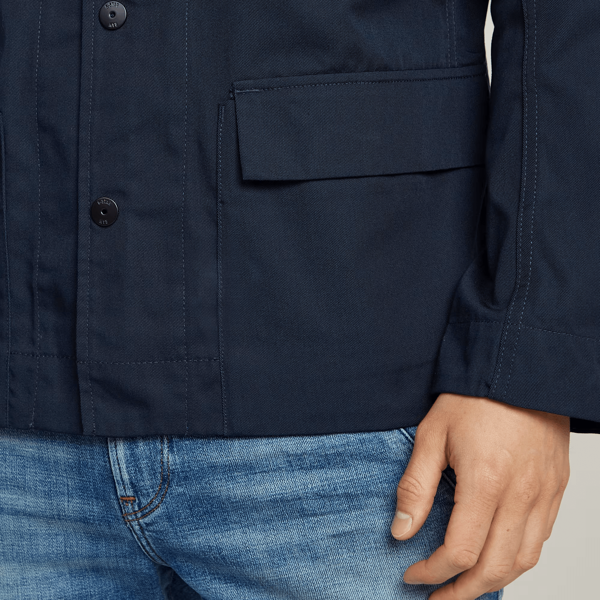 4 Pocket Overshirt in Salute
