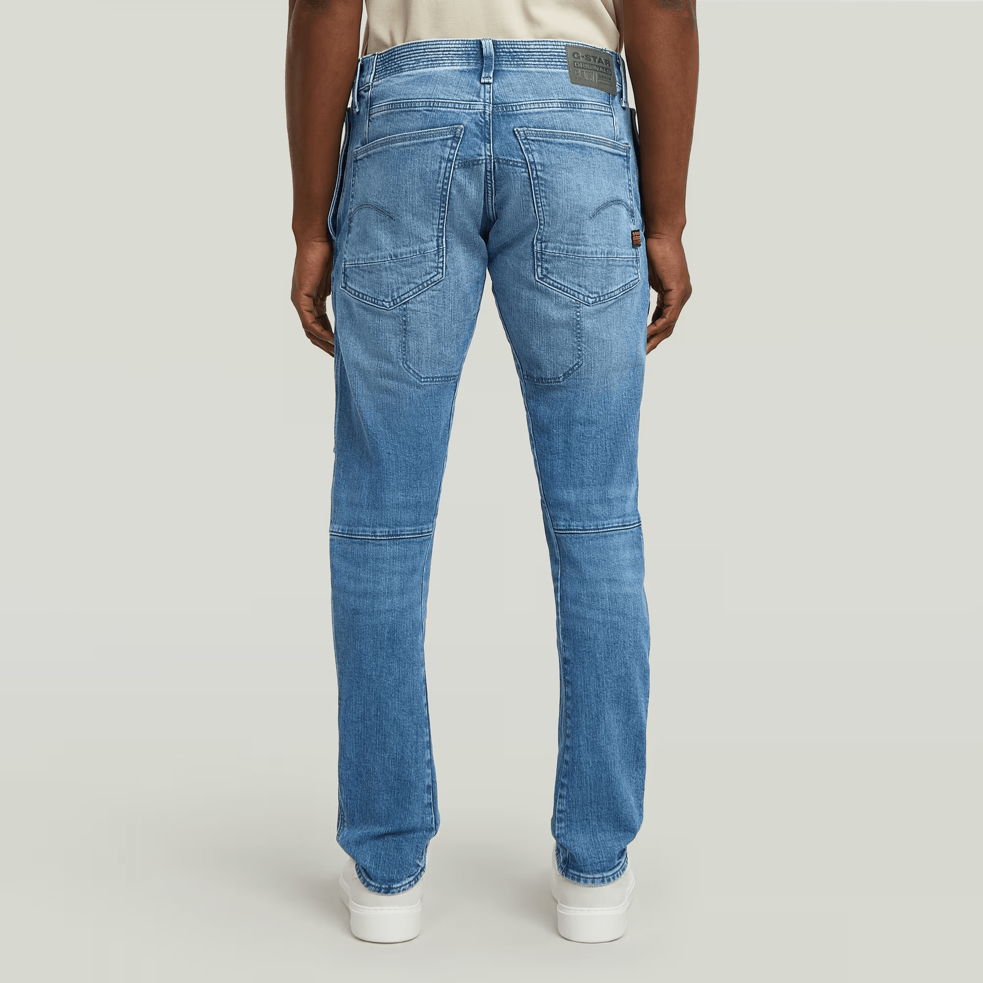 Diver 3D Slim Jeans in Antique Faded Uniform Blue