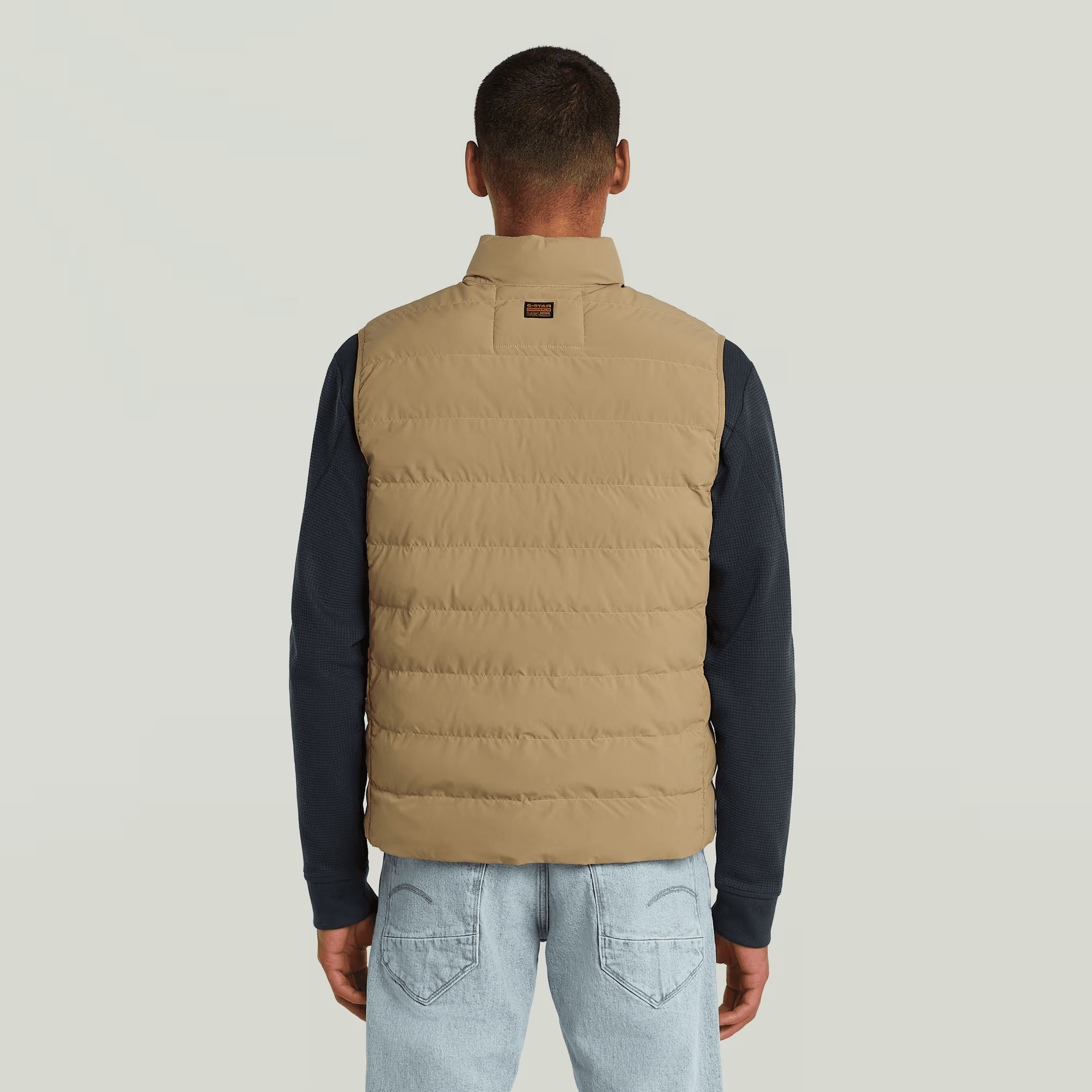 Foundation Liner Vest in Safari - Milu James St
