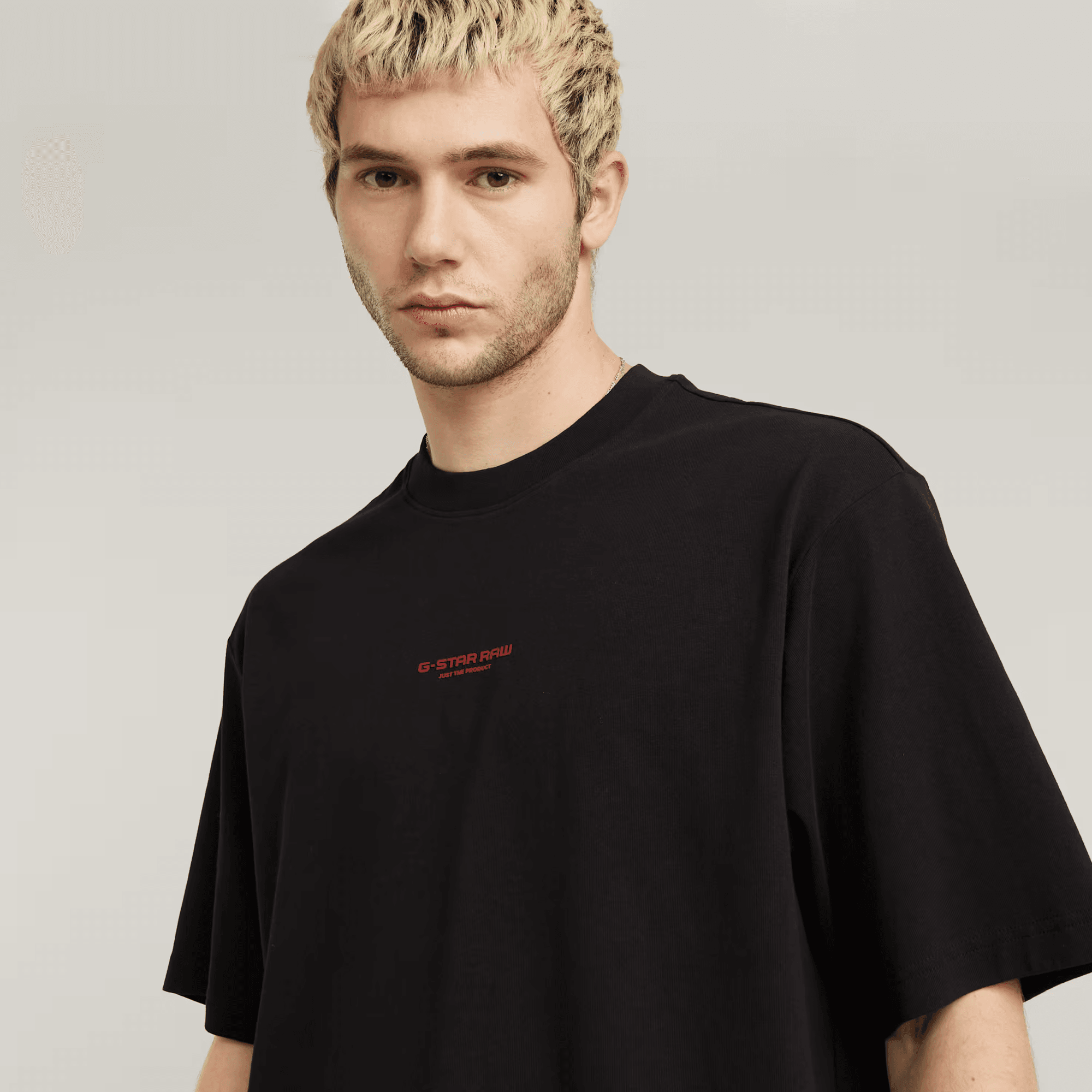 Knolling Back Graphic Boxy T-Shirt in Dark Black