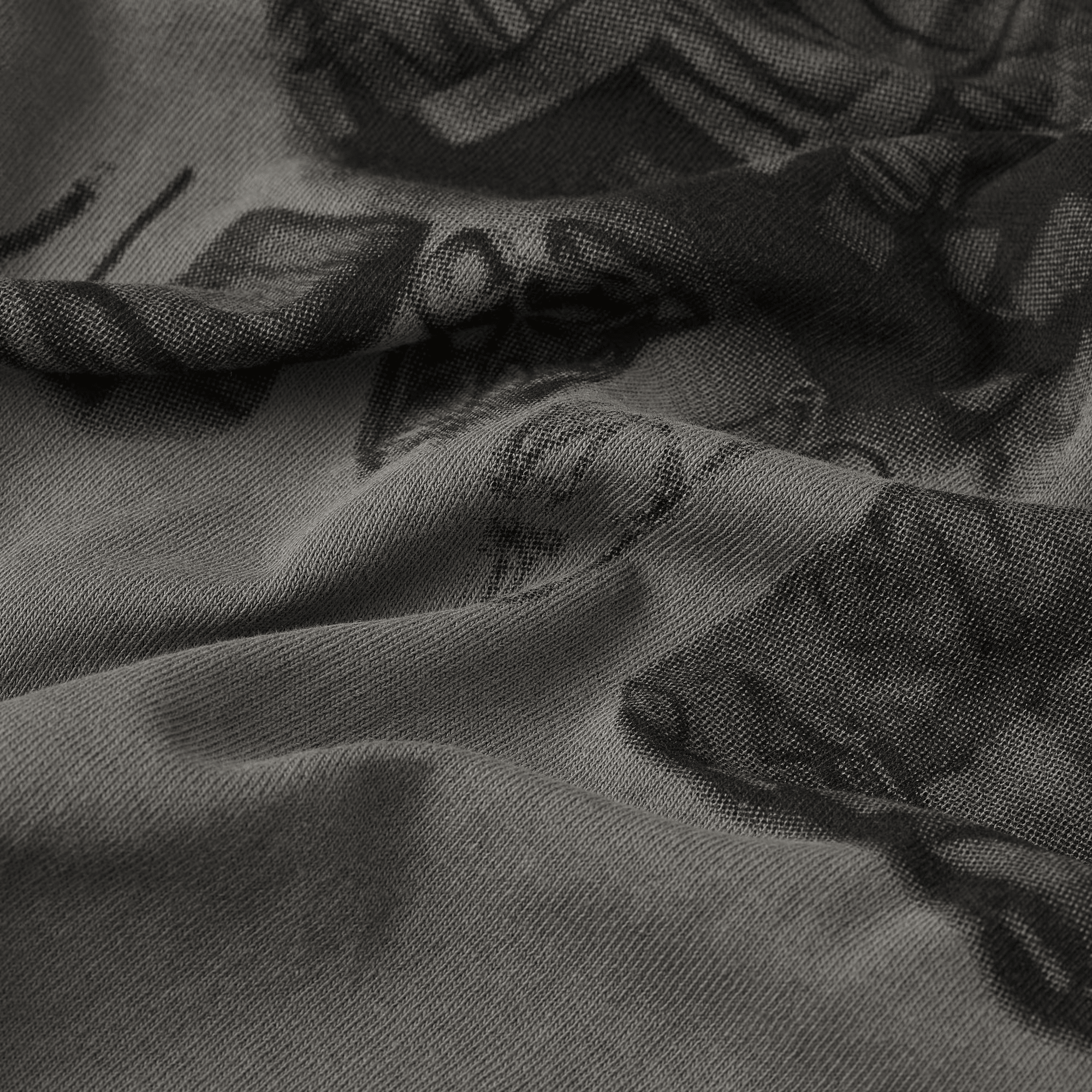 Knolling Back Graphic Boxy T-Shirt in Gs Grey - Milu James St